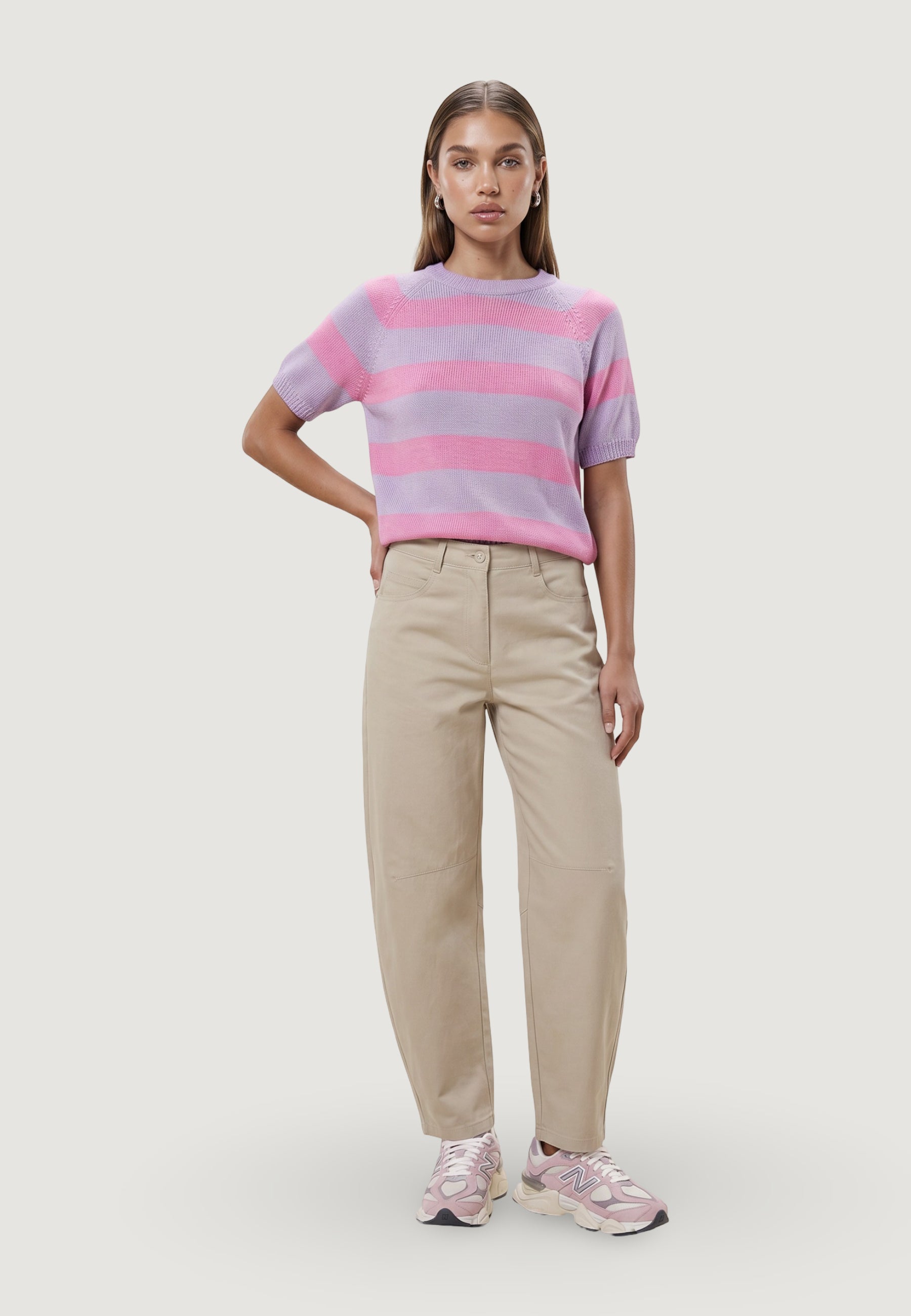 Short sleeve jersey I am Maglia Cotone Rigata