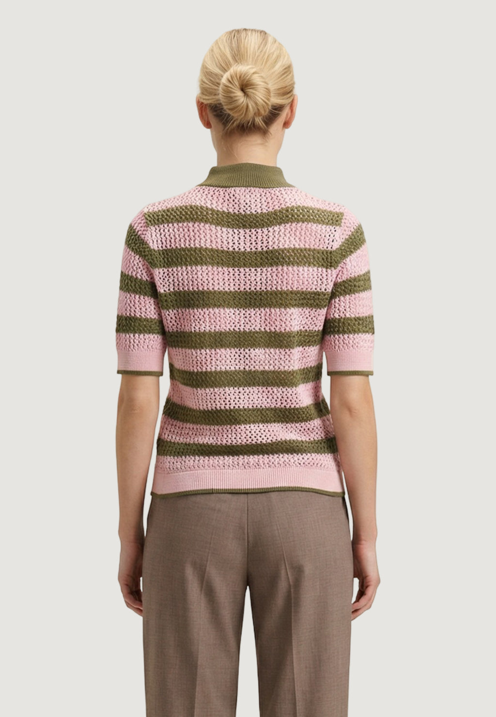 Short sleeve jersey I am Polo Cotone Rigato