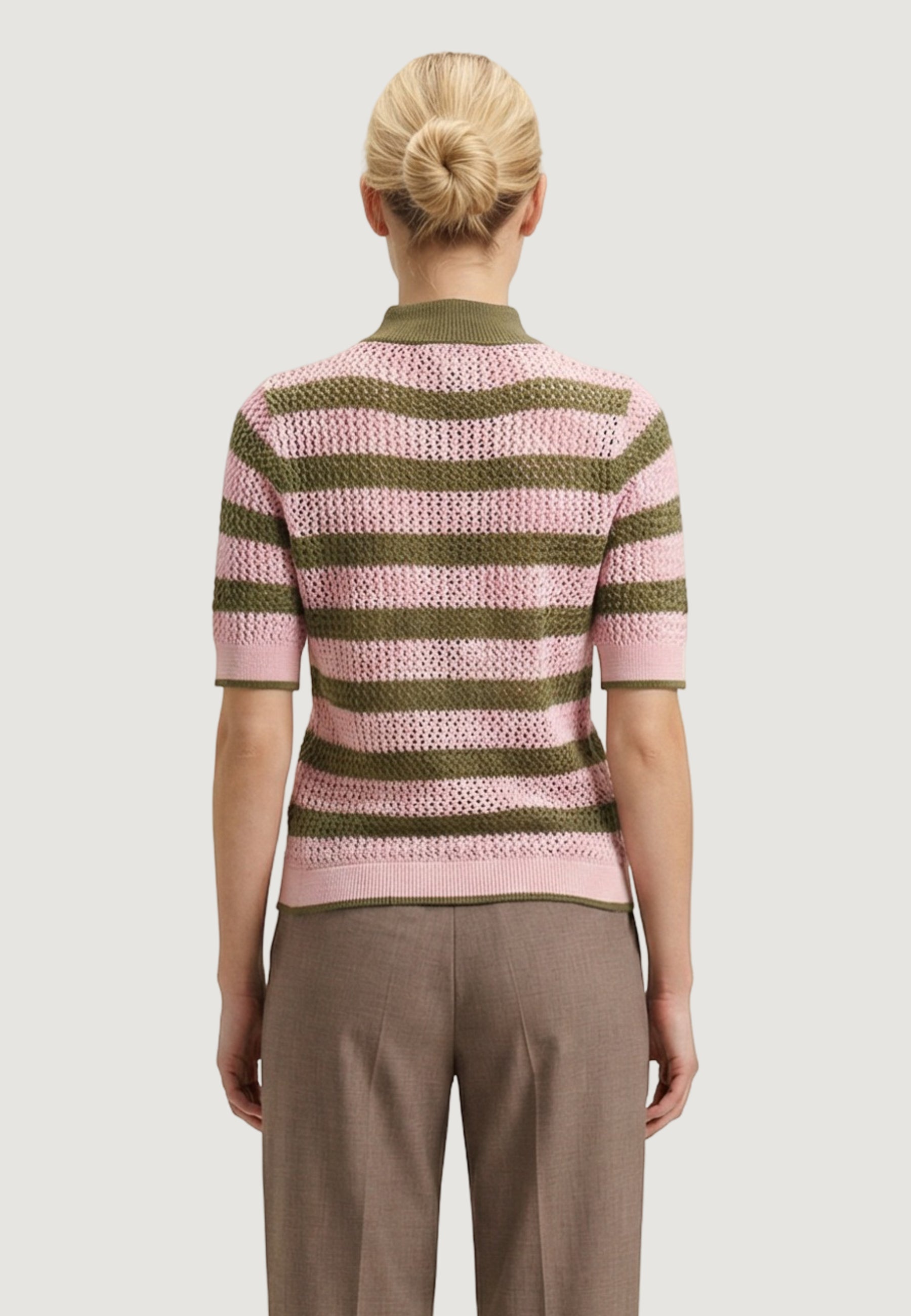 Short sleeve jersey I am Polo Cotone Rigato