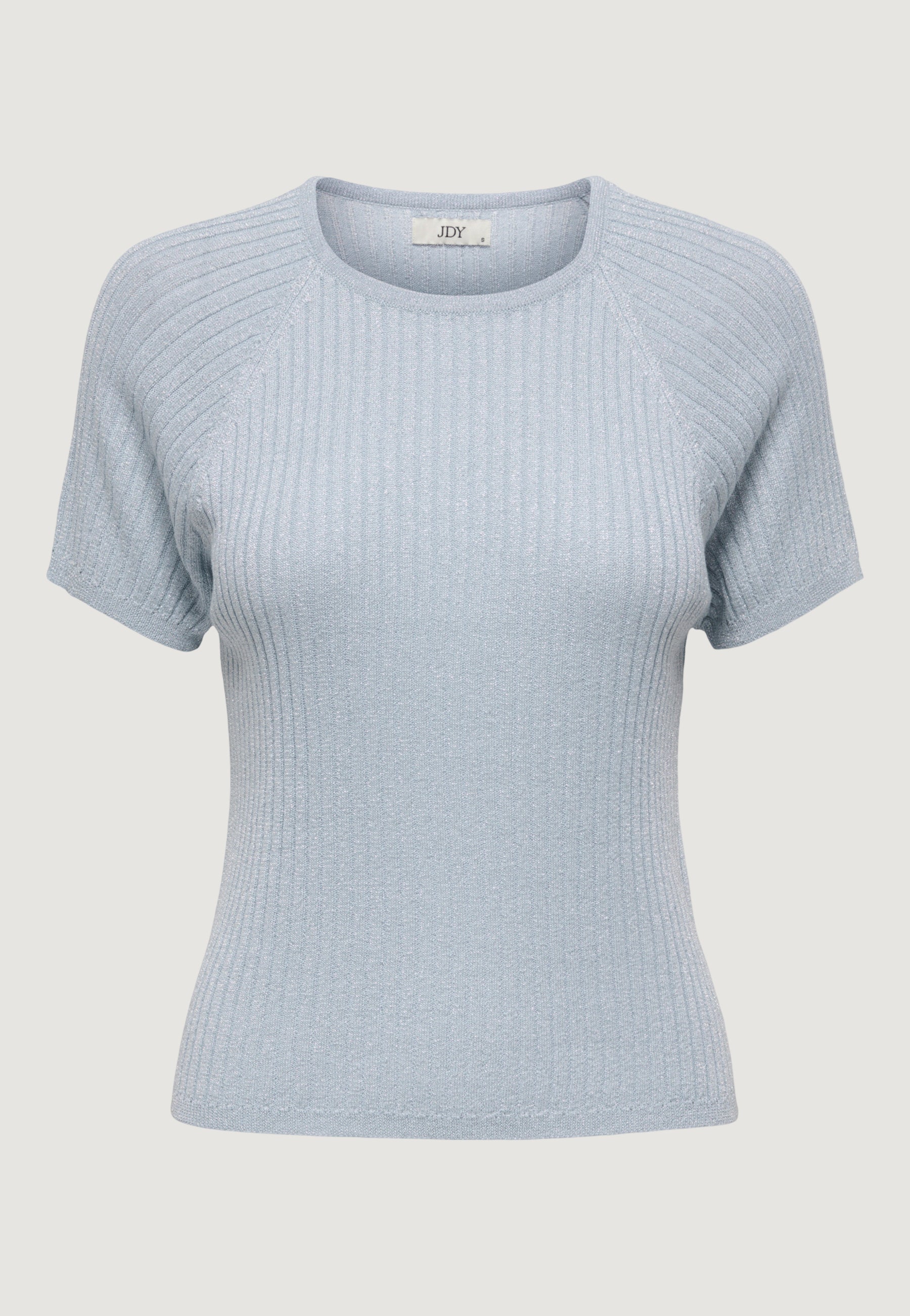 Short sleeve jersey Jacqueline de Yong Jdybodilla S/S Glitter Pullover Knt Noos