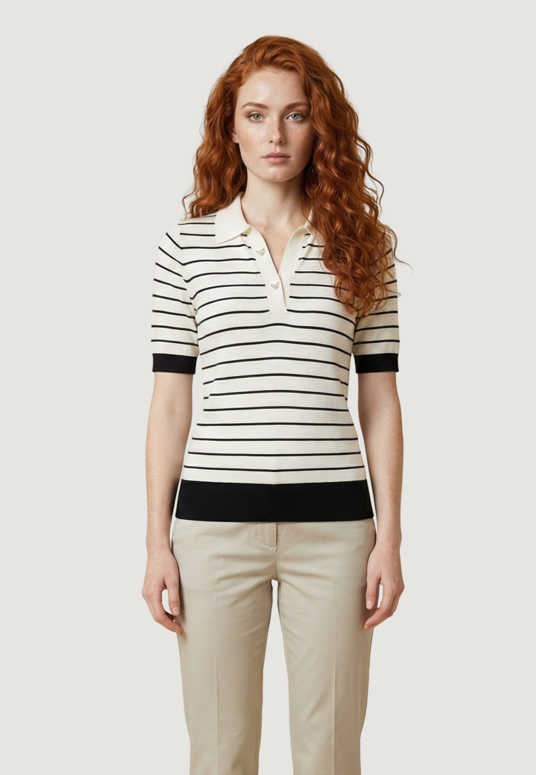 Maglia in filo manica corta Liu-Jo ECS CHIUSA