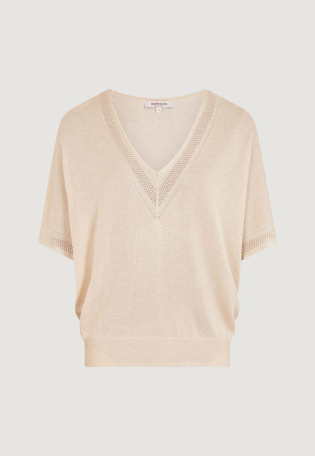 Maglia in filo manica corta Morgan De Toi 241-MCHRIS