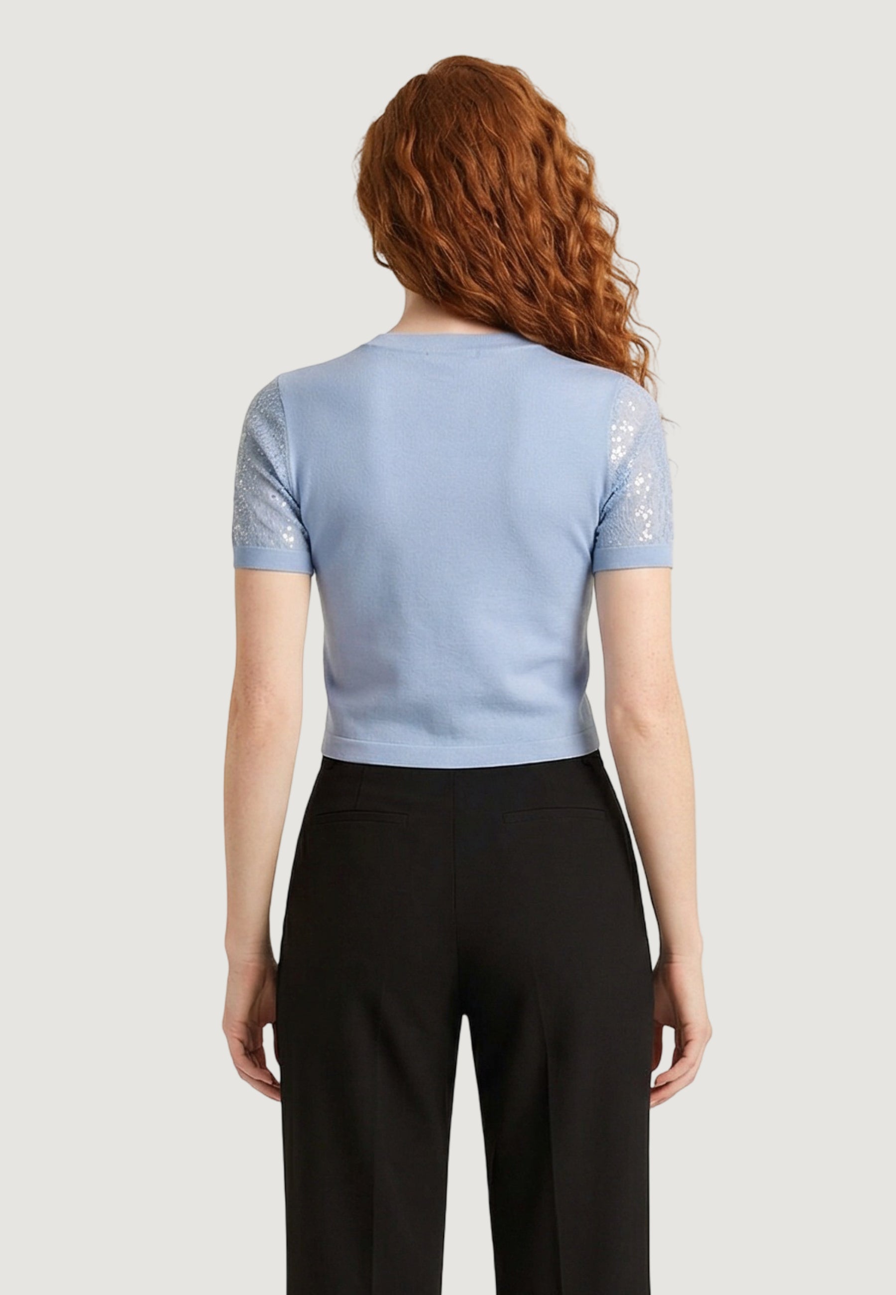 Maglia in filo manica corta Morgan De Toi 251-MSEKIN