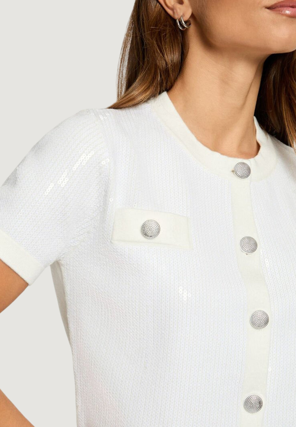 Maglia in filo manica corta Morgan De Toi 251-MSEKIN