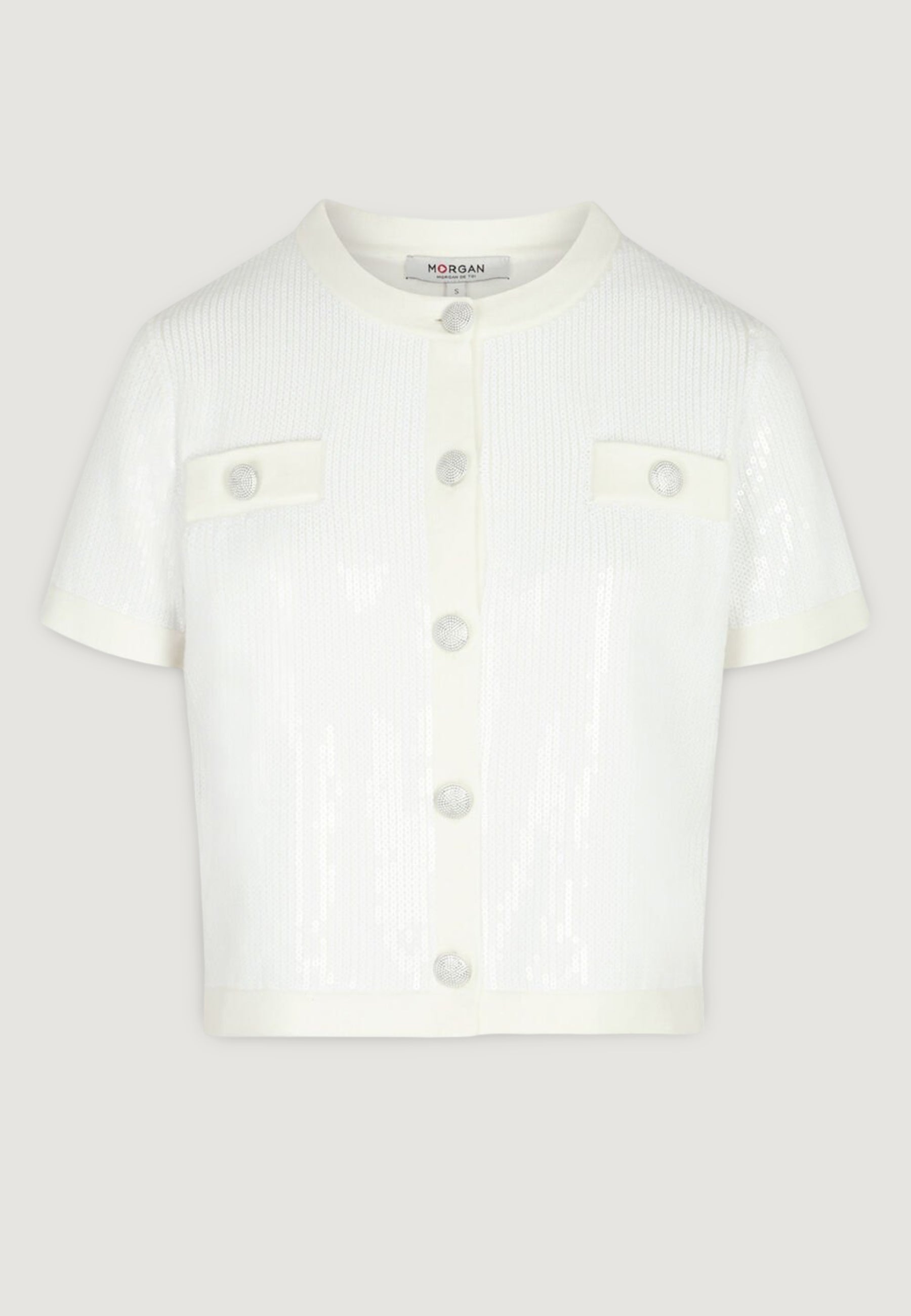 Maglia in filo manica corta Morgan De Toi 251-MSEKIN