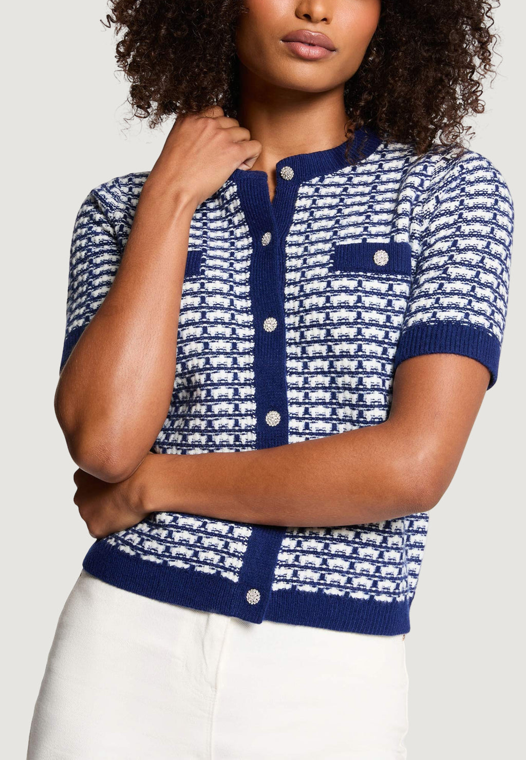 Maglia in filo manica corta Morgan De Toi 251-MORESA