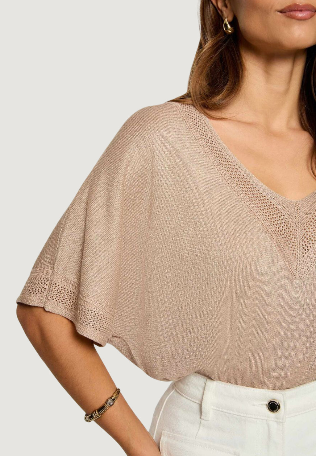 Maglia in filo manica corta Morgan De Toi 241-MCHRIS