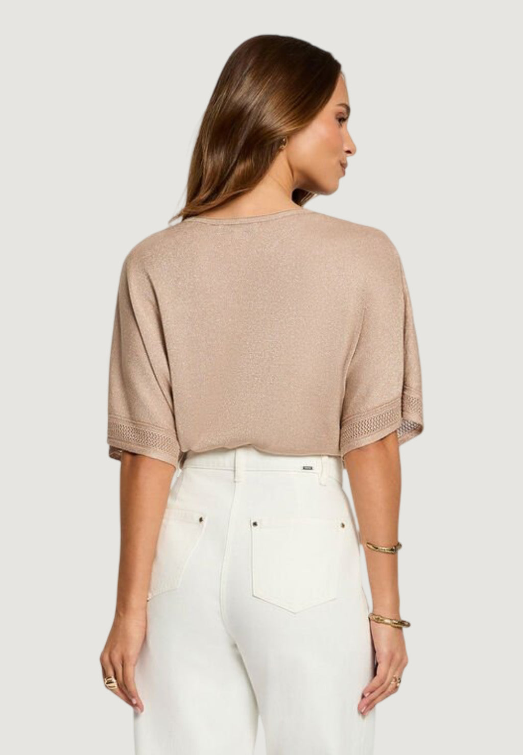 Maglia in filo manica corta Morgan De Toi 241-MCHRIS