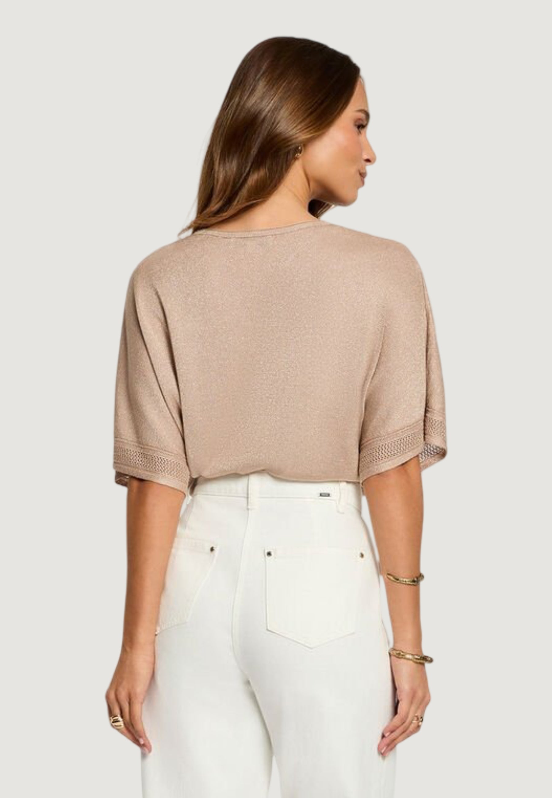 Maglia in filo manica corta Morgan De Toi 241-MCHRIS