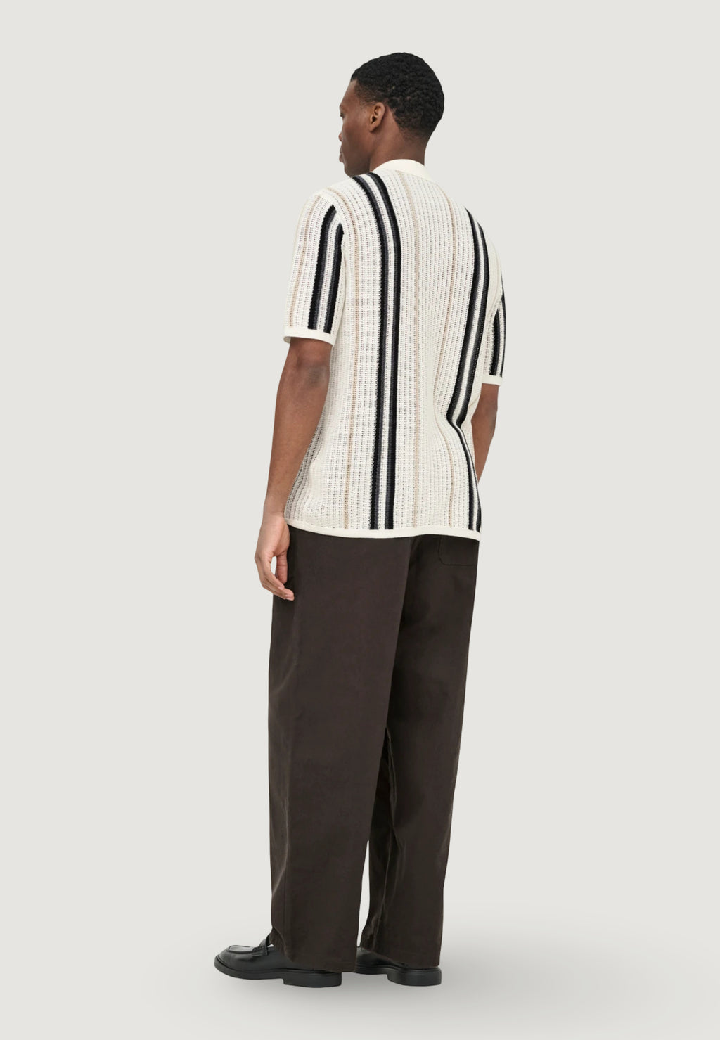 Short-sleeved yarn jersey Only & Sons Onsleon Reg Ss Shirt Knit