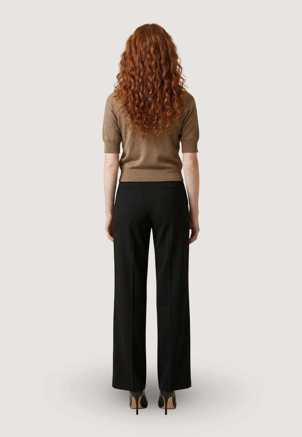 Maglia in filo manica corta Only Onlane Ss Sequins V-Neck Cc Knt