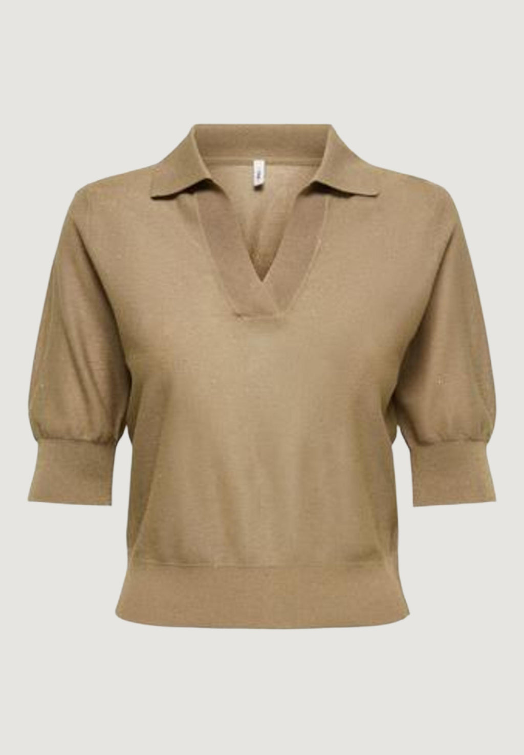 Maglia in filo manica corta Only Onlane Ss Sequins V-Neck Cc Knt