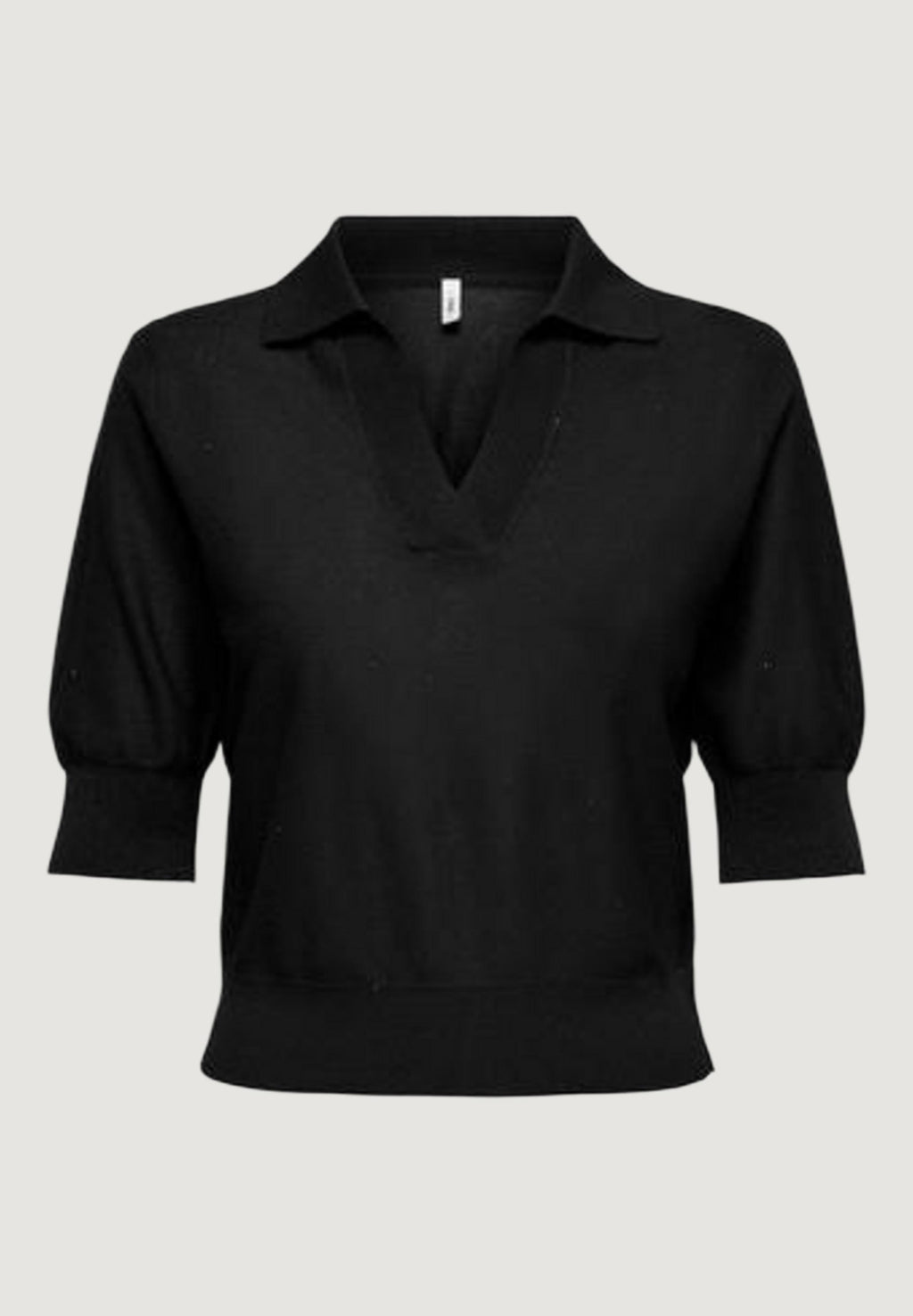 Maglia in filo manica corta Only Onlane Ss Sequins V-Neck Cc Knt