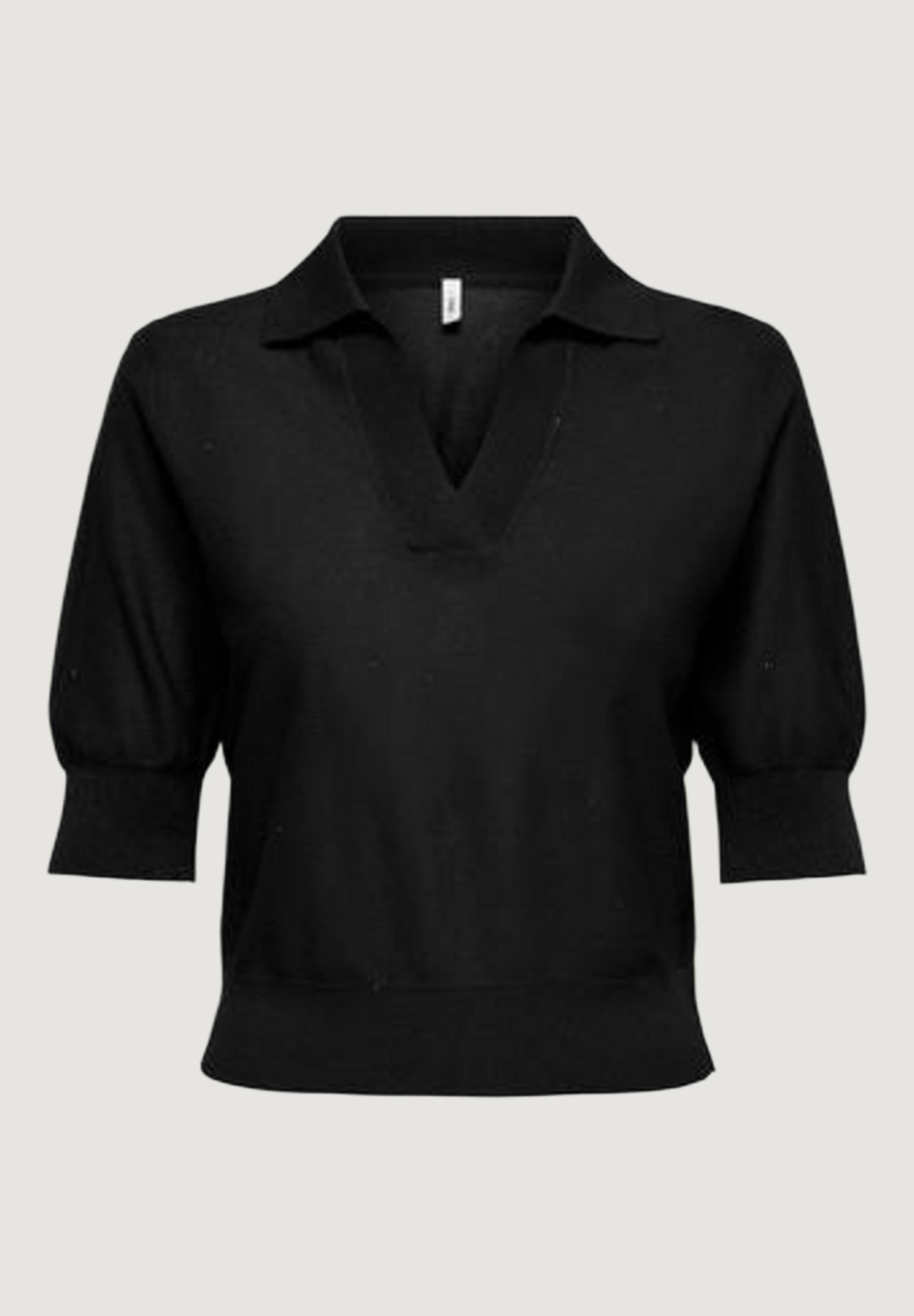 Maglia in filo manica corta Only Onlane Ss Sequins V-Neck Cc Knt