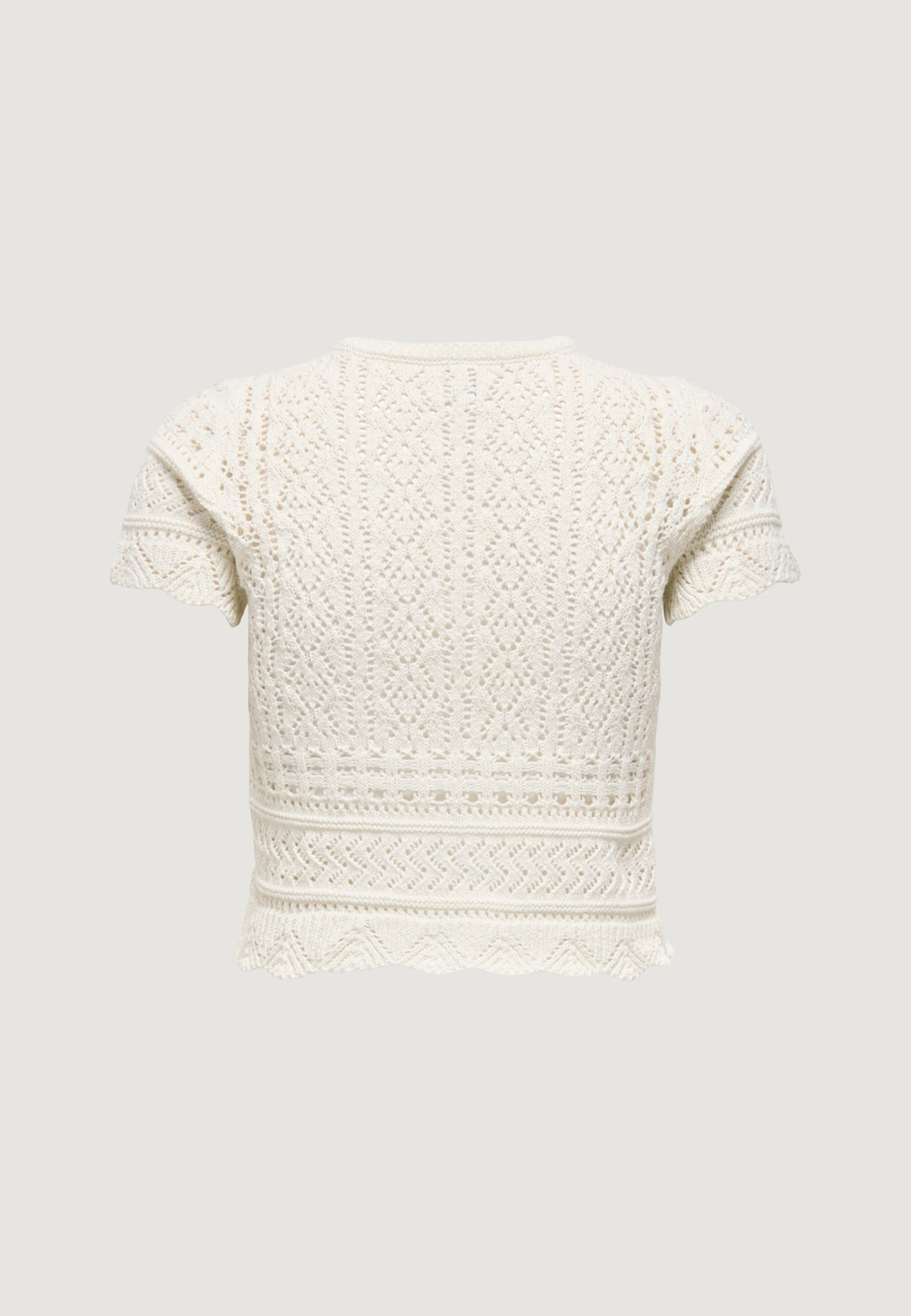 Short sleeve jersey Only Onlelke Life Ss Pearl Cardigan Cc Knt