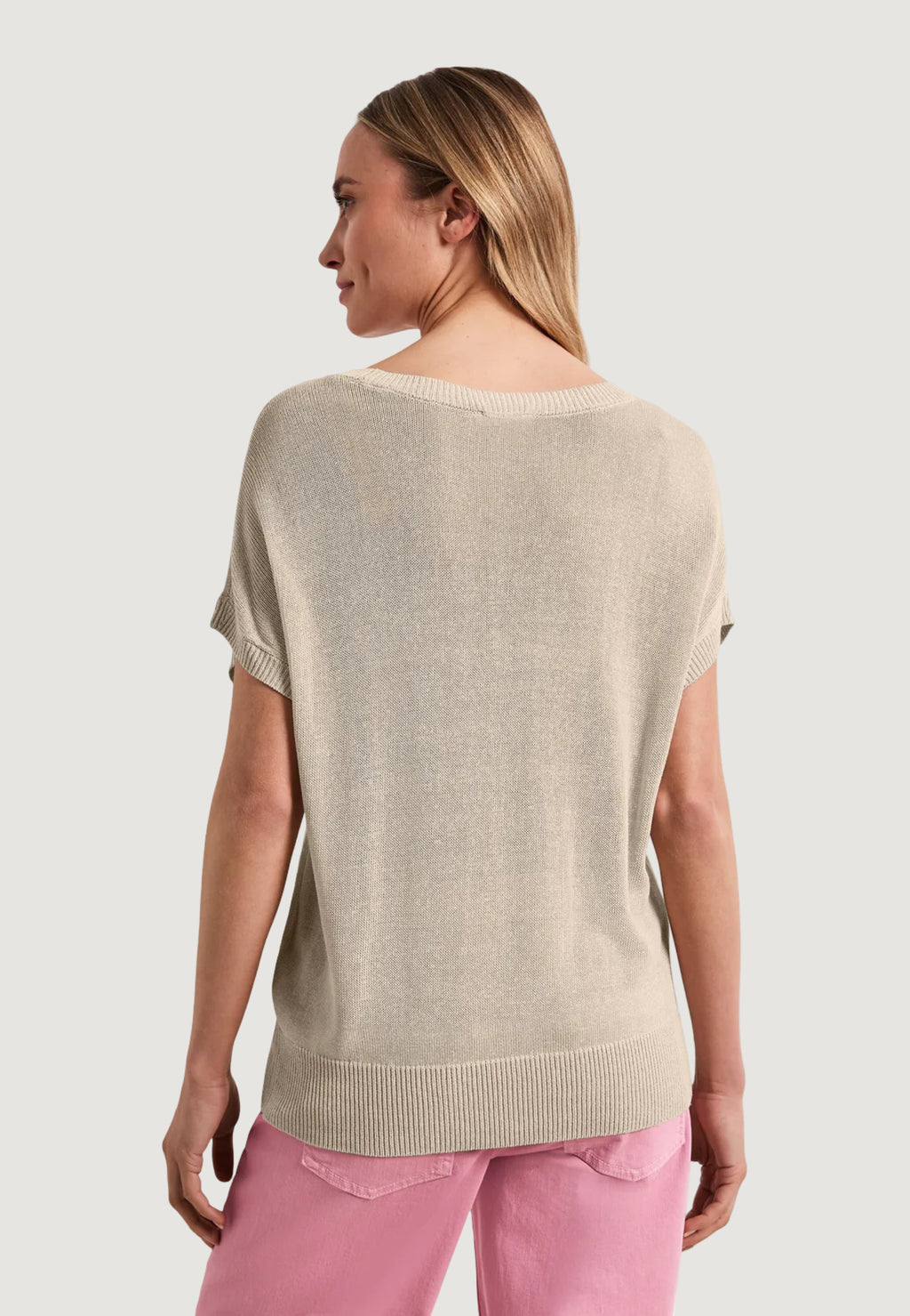 Maglia in filo manica corta Street One sleeveless sweater u-boat