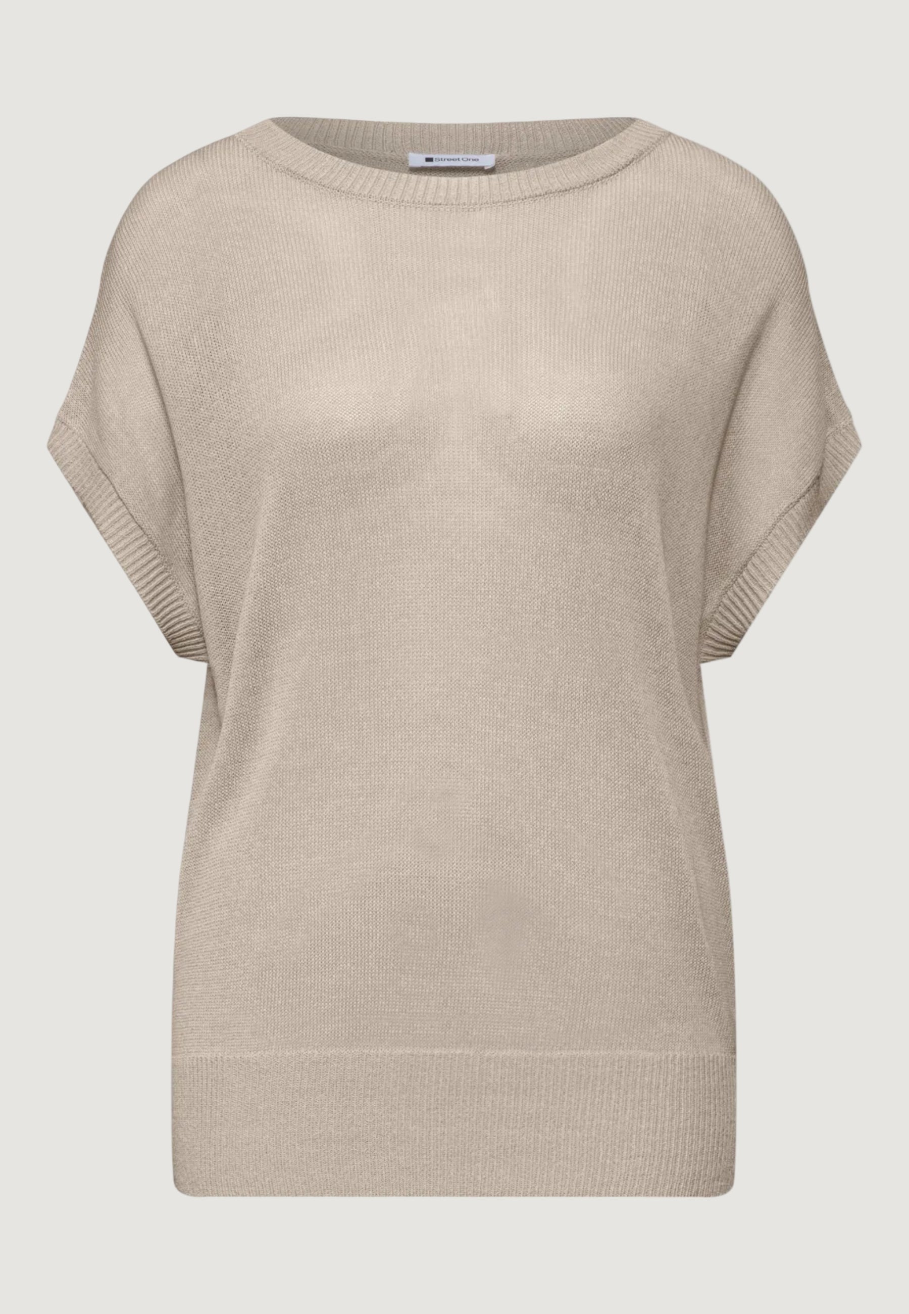 Maglia in filo manica corta Street One sleeveless sweater u-boat