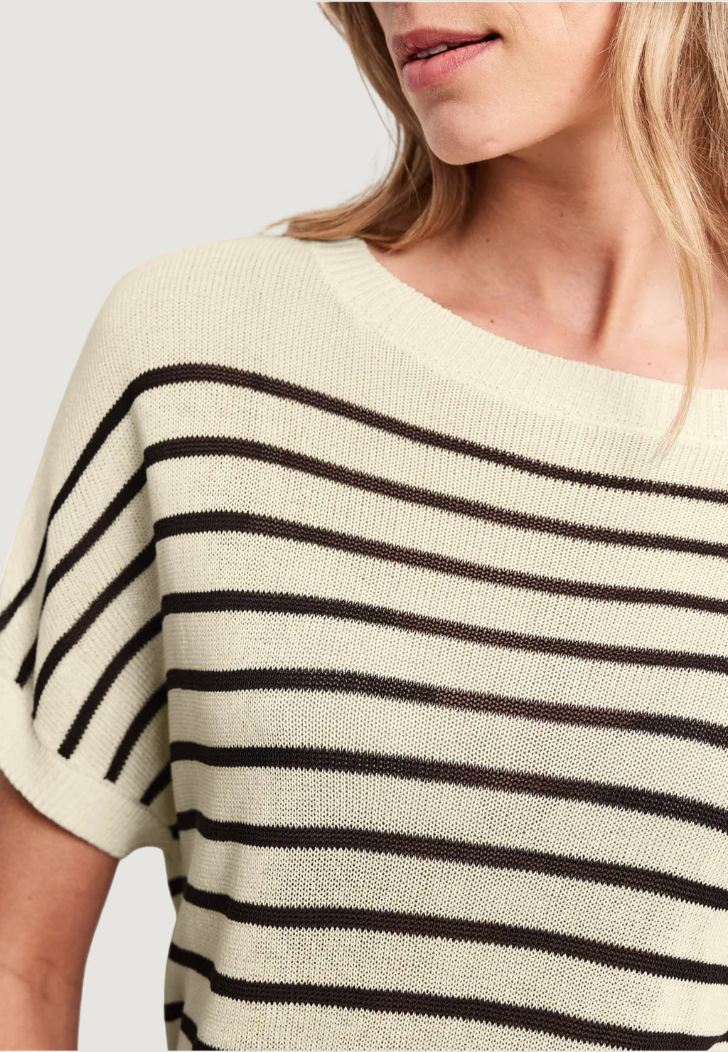 Short sleeve jersey Street One sleeveless sweater u-boat