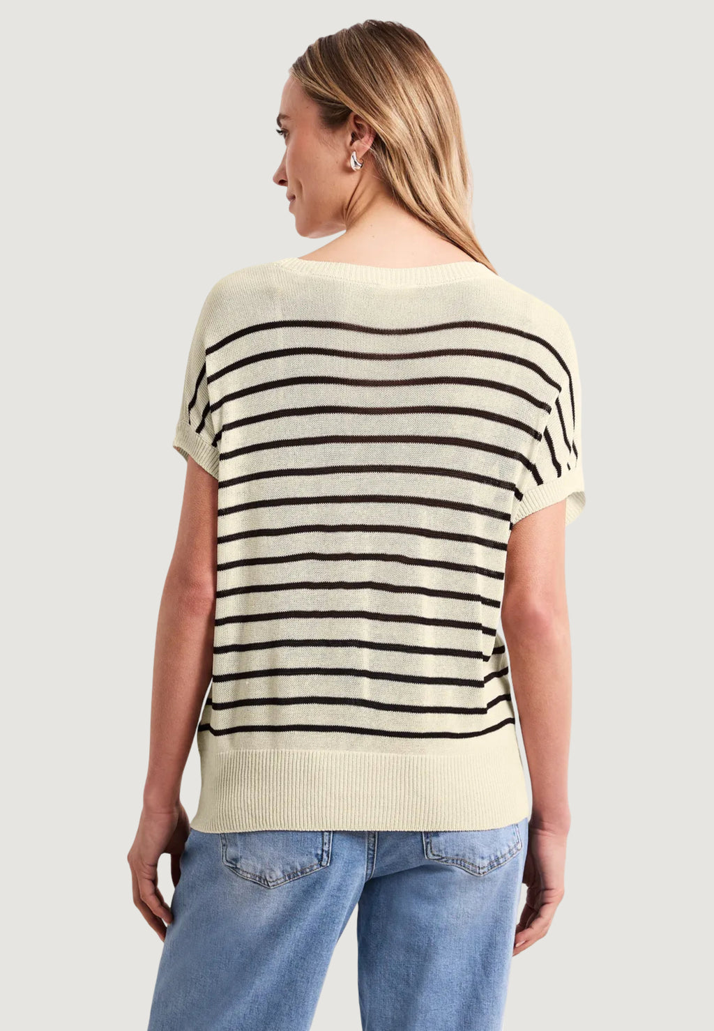 Short sleeve jersey Street One sleeveless sweater u-boat