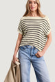 Short sleeve jersey Street One sleeveless sweater u-boat
