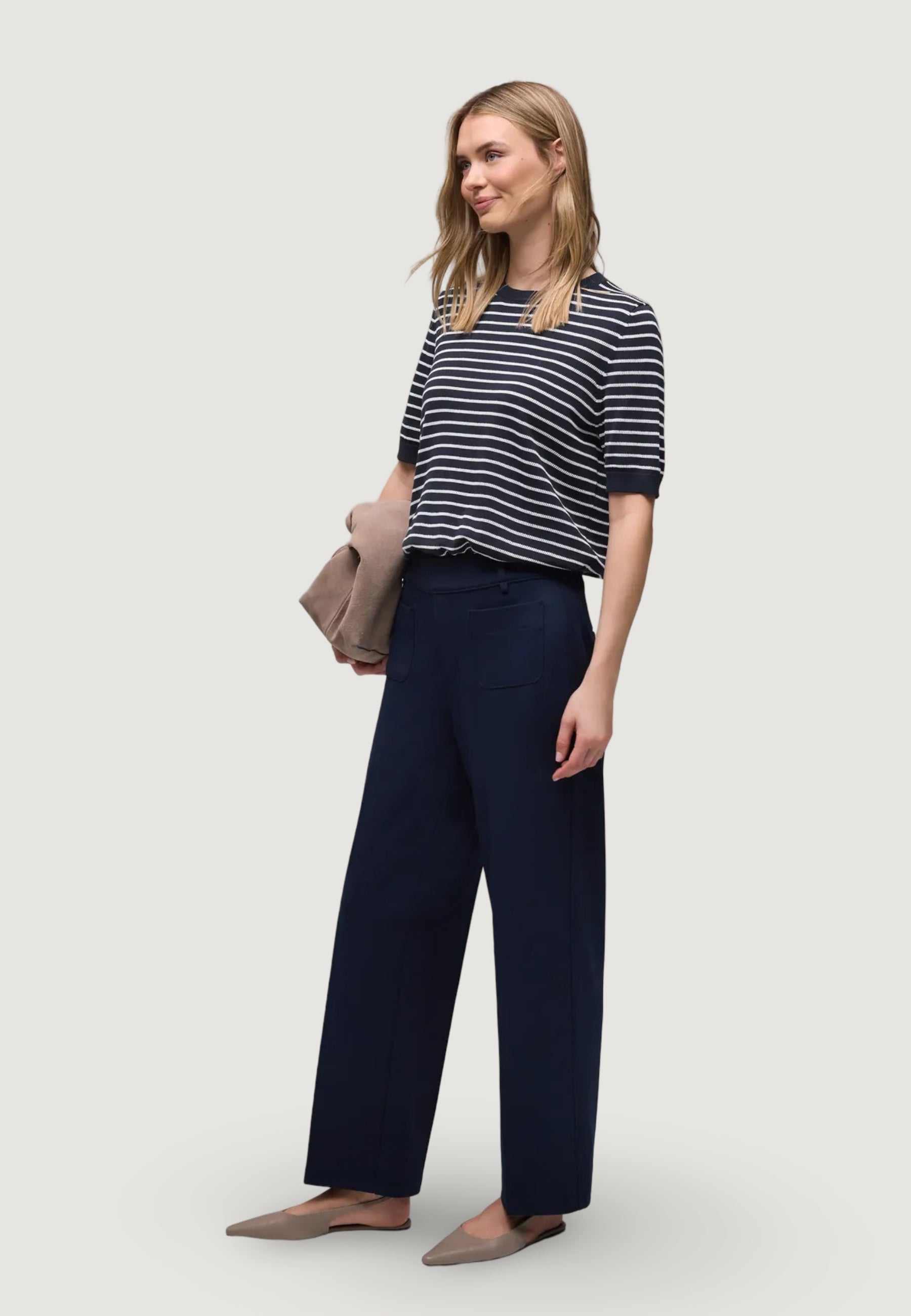 Maglia in filo manica corta Street One LTD_QR_short sleeve