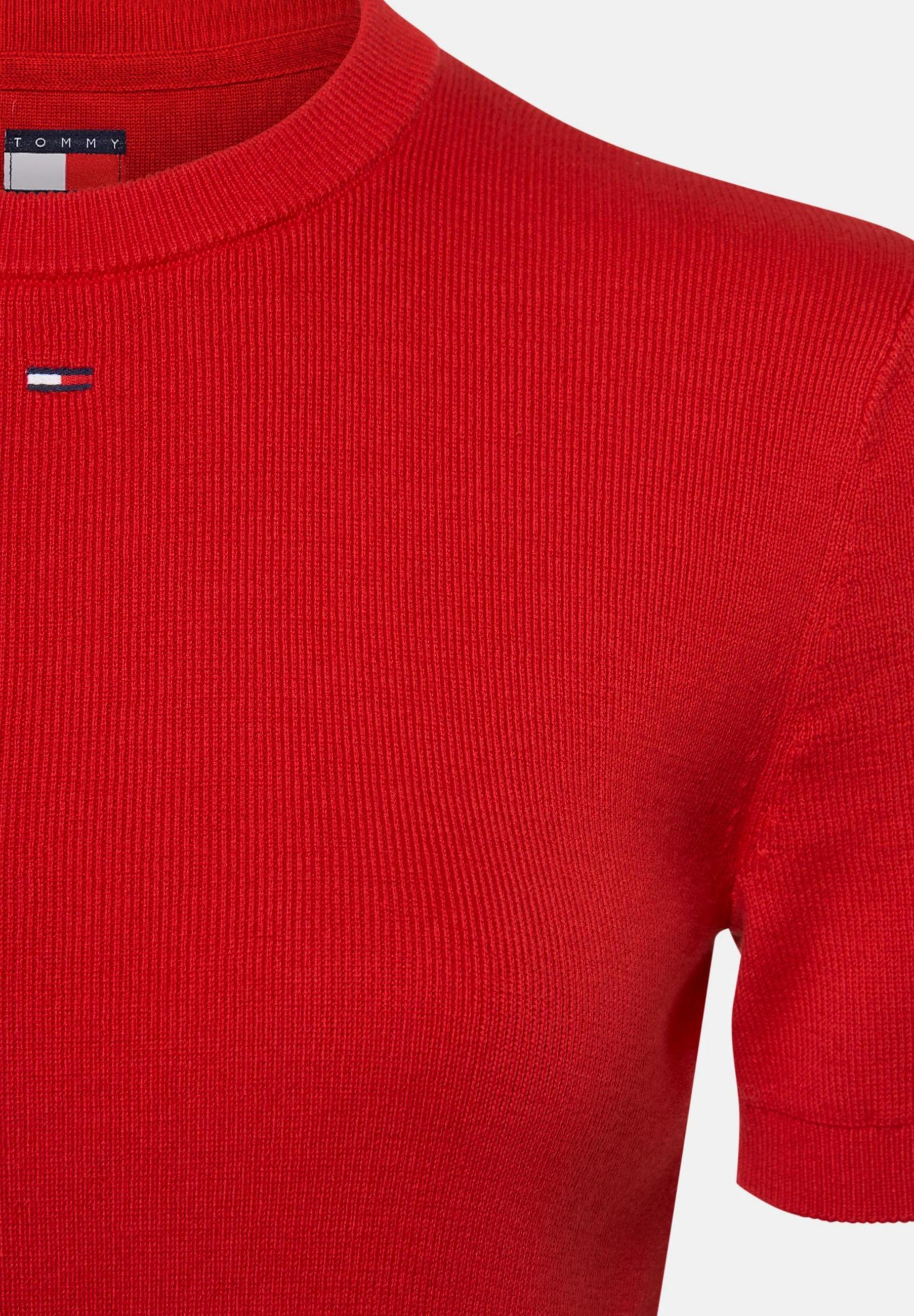 Maglia in filo manica corta Tommy Hilfiger Jeans TJW ESSENTIAL SS SWE