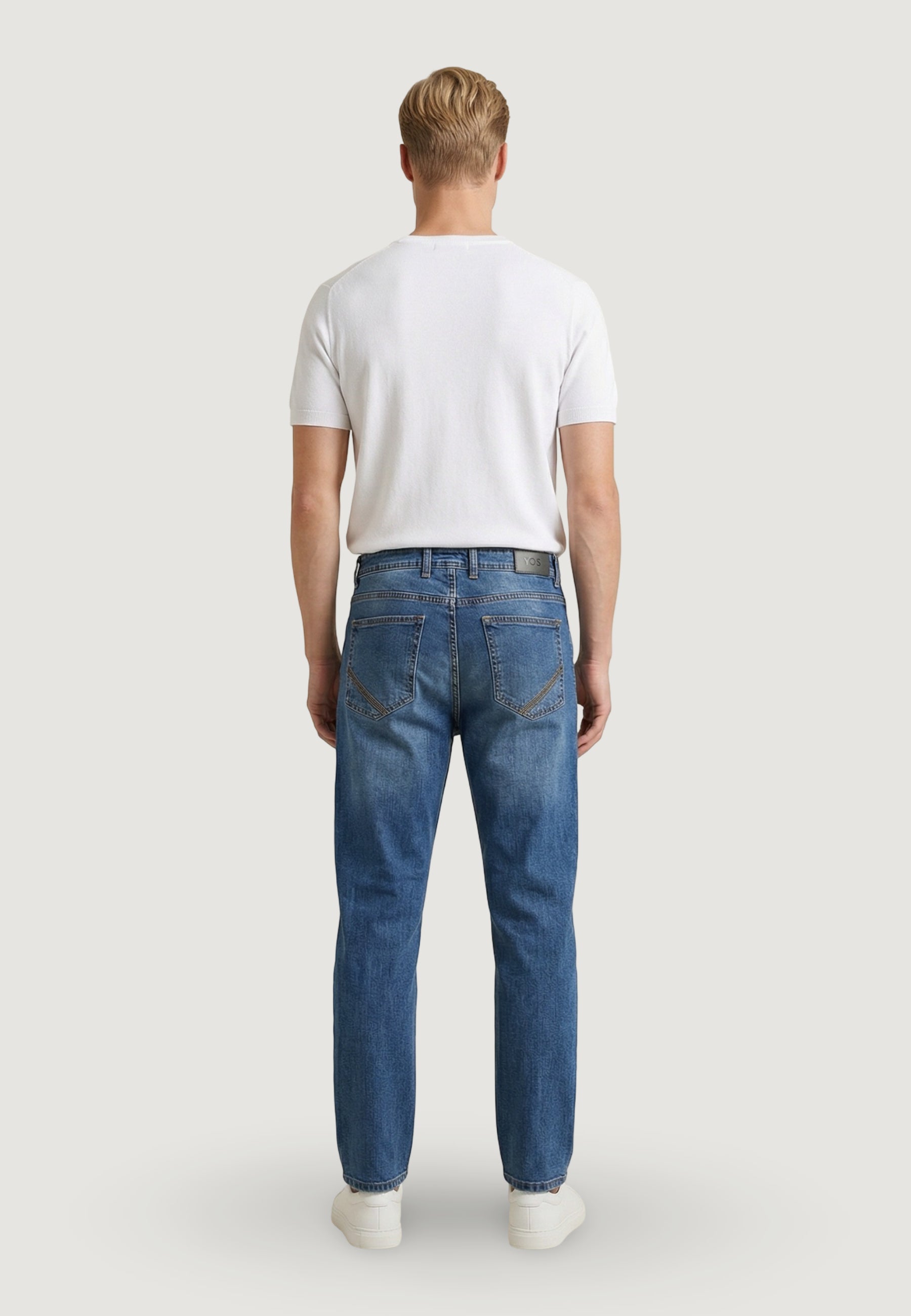 Maglia in filo manica corta YOS CC322Y