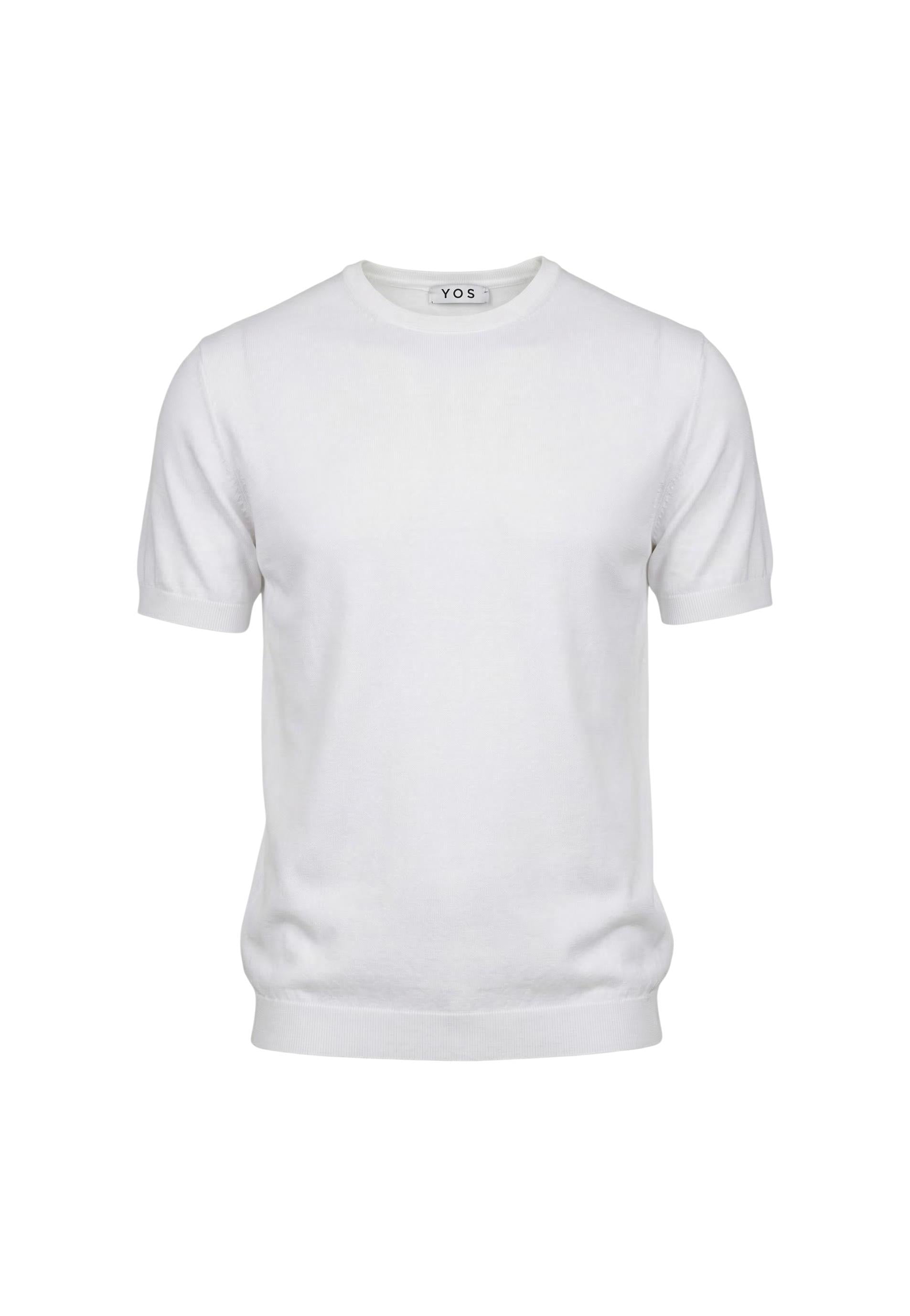 Maglia in filo manica corta YOS CC322Y