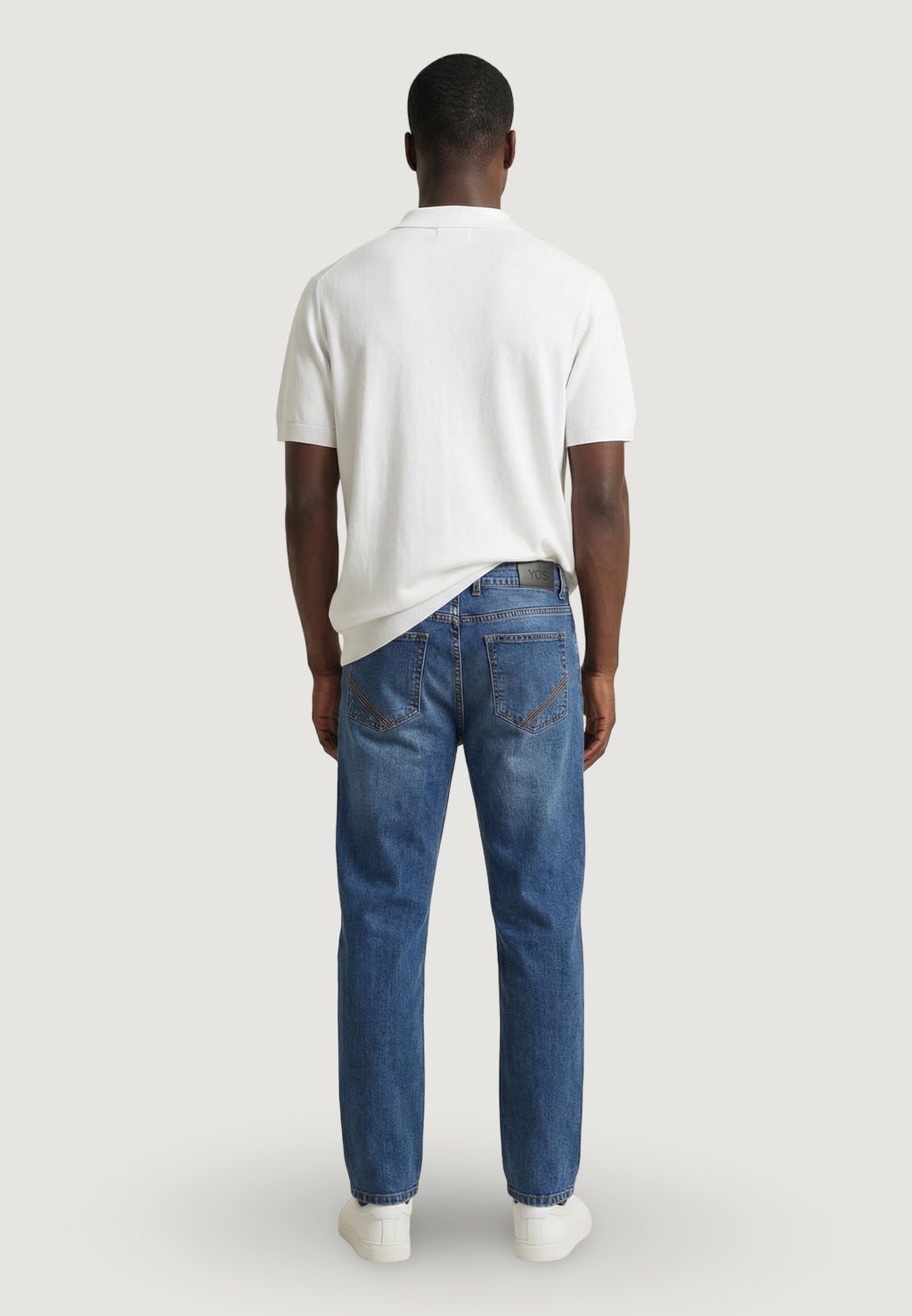 Maglia in filo manica corta YOS PULL POLO DERBY CREPS