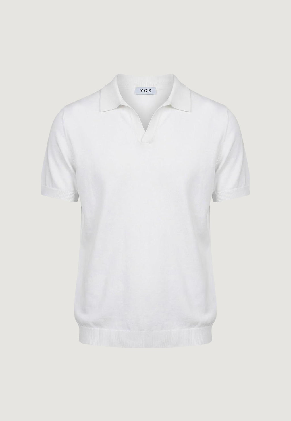 Maglia in filo manica corta YOS PULL POLO DERBY CREPS