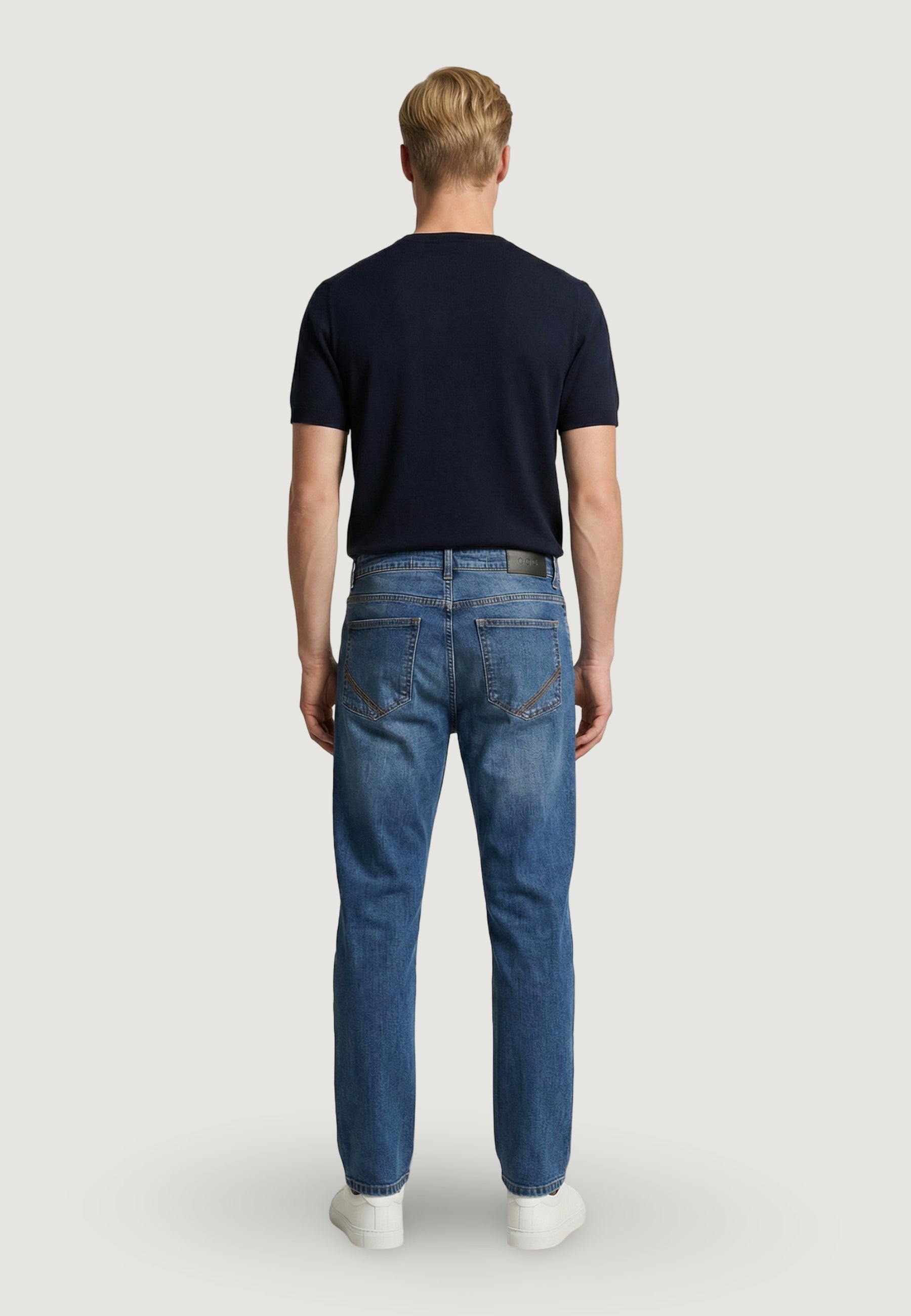 Maglia in filo manica corta YOS CC322Y