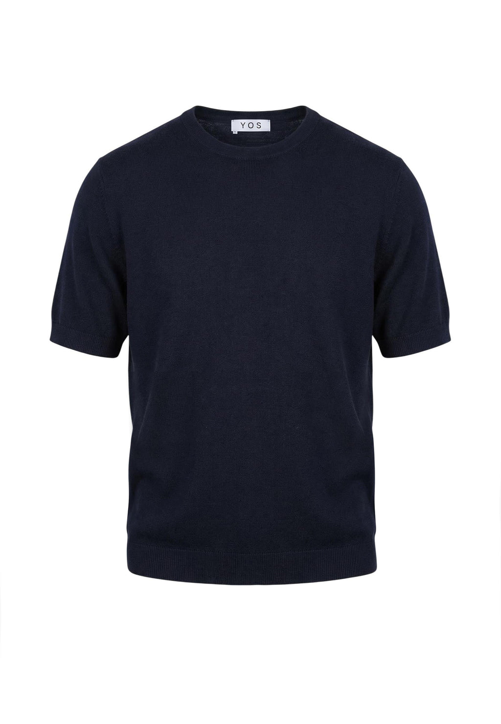 Maglia in filo manica corta YOS CC322Y