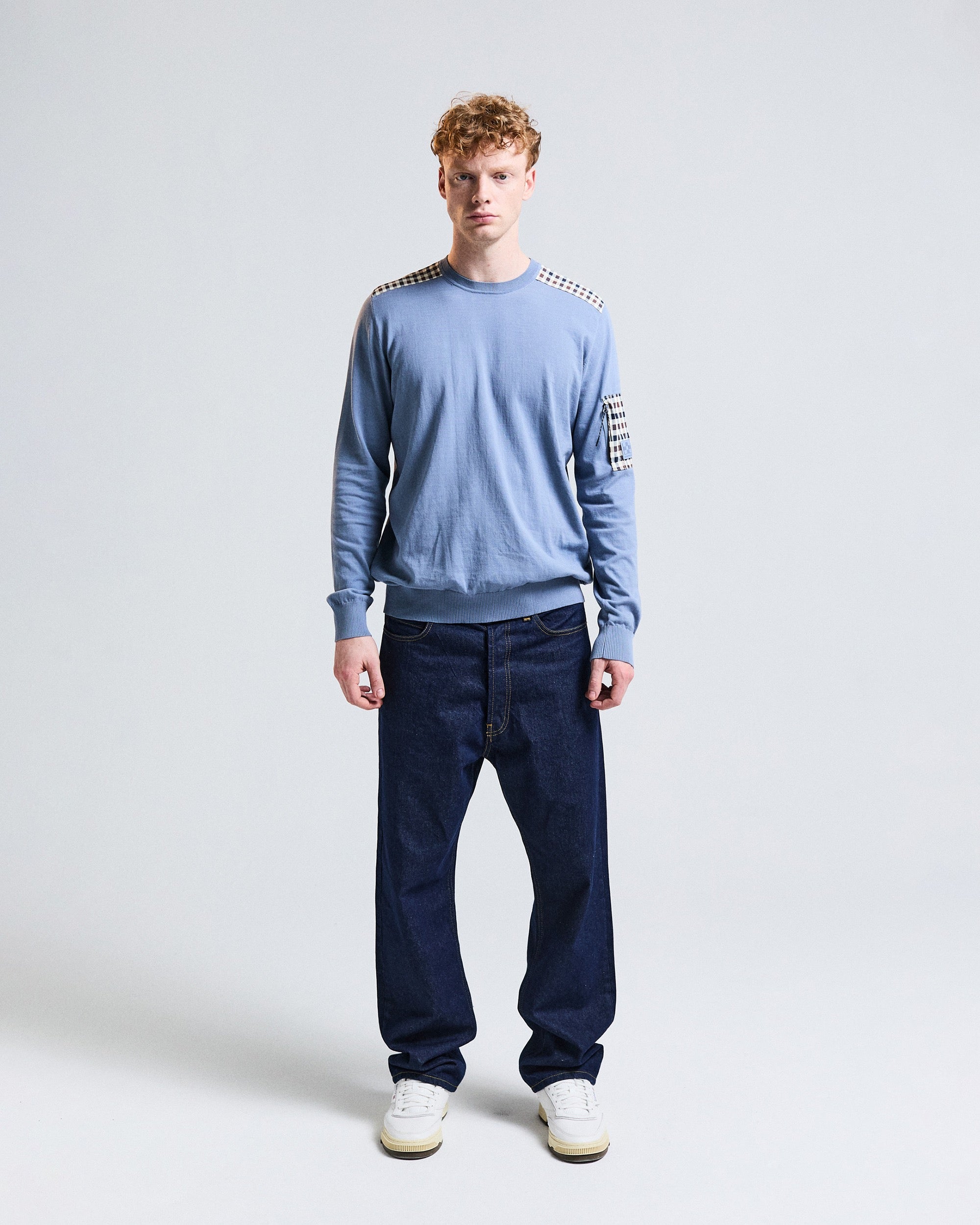 Maglia Aquascutum Active LAMINA POCKET CREWNECK