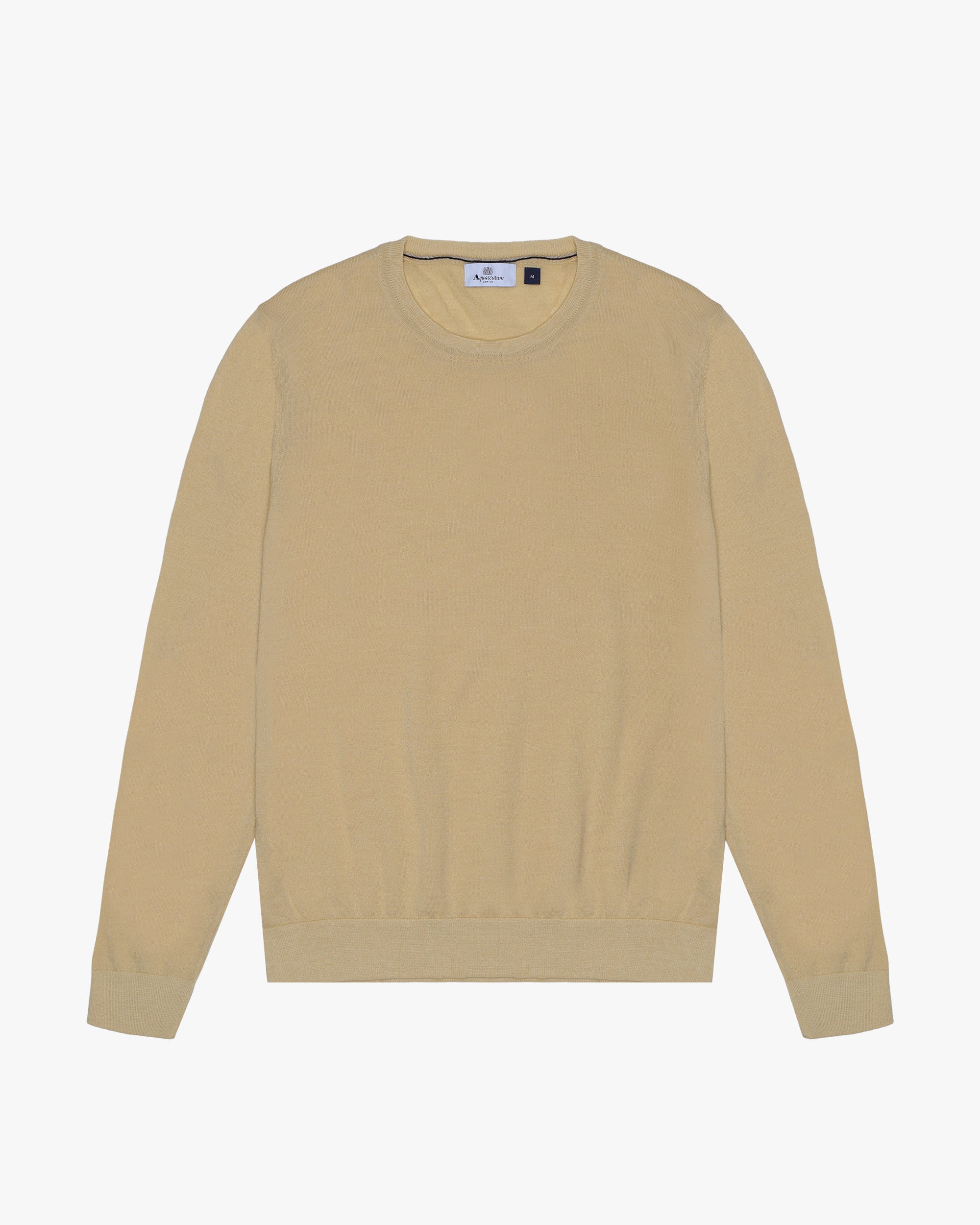 Maglia Aquascutum Active EXTRAFINE MERINO WOOL PATCHES KNIT