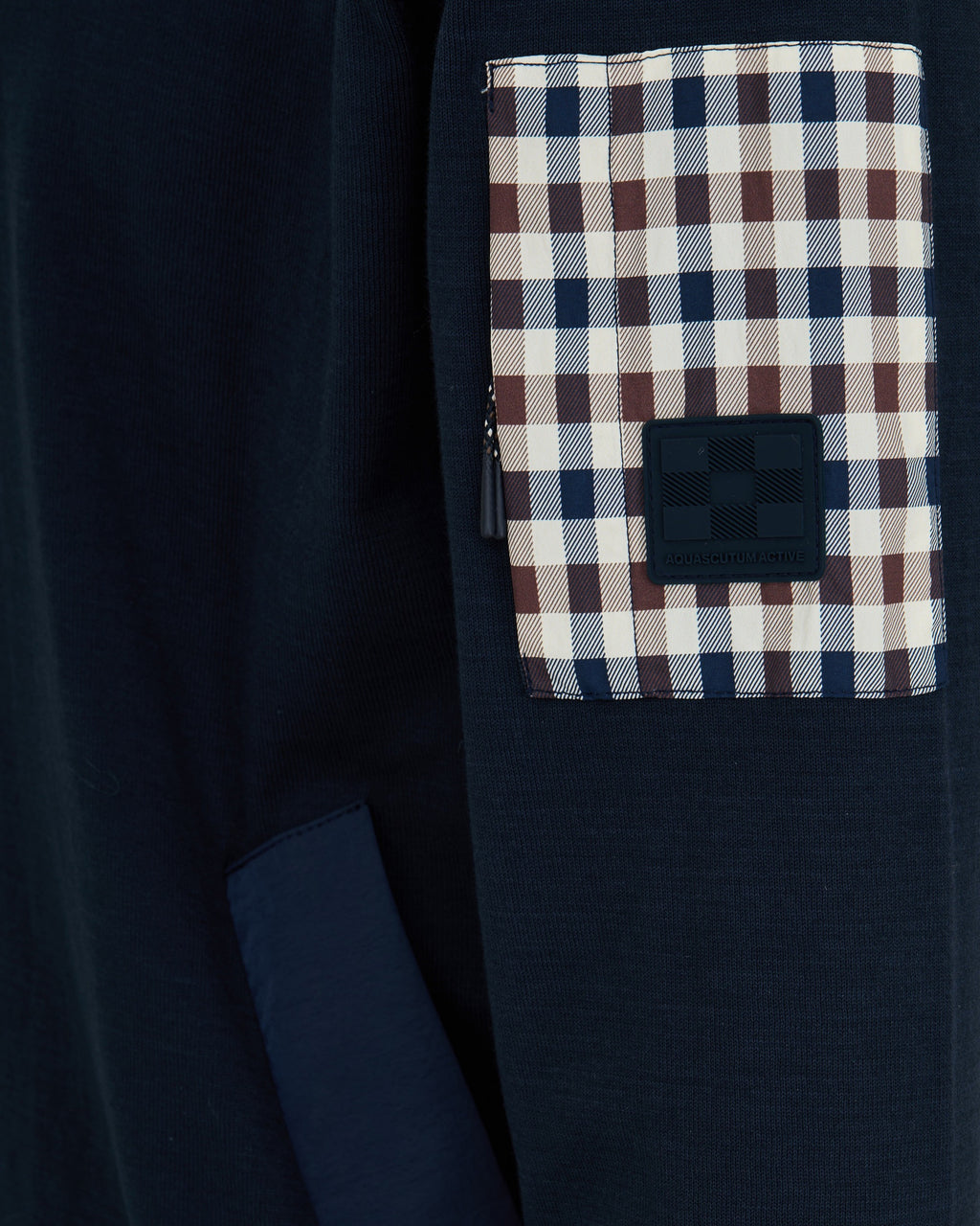 Maglia Aquascutum Active LAMINA POCKET MOCK NECK