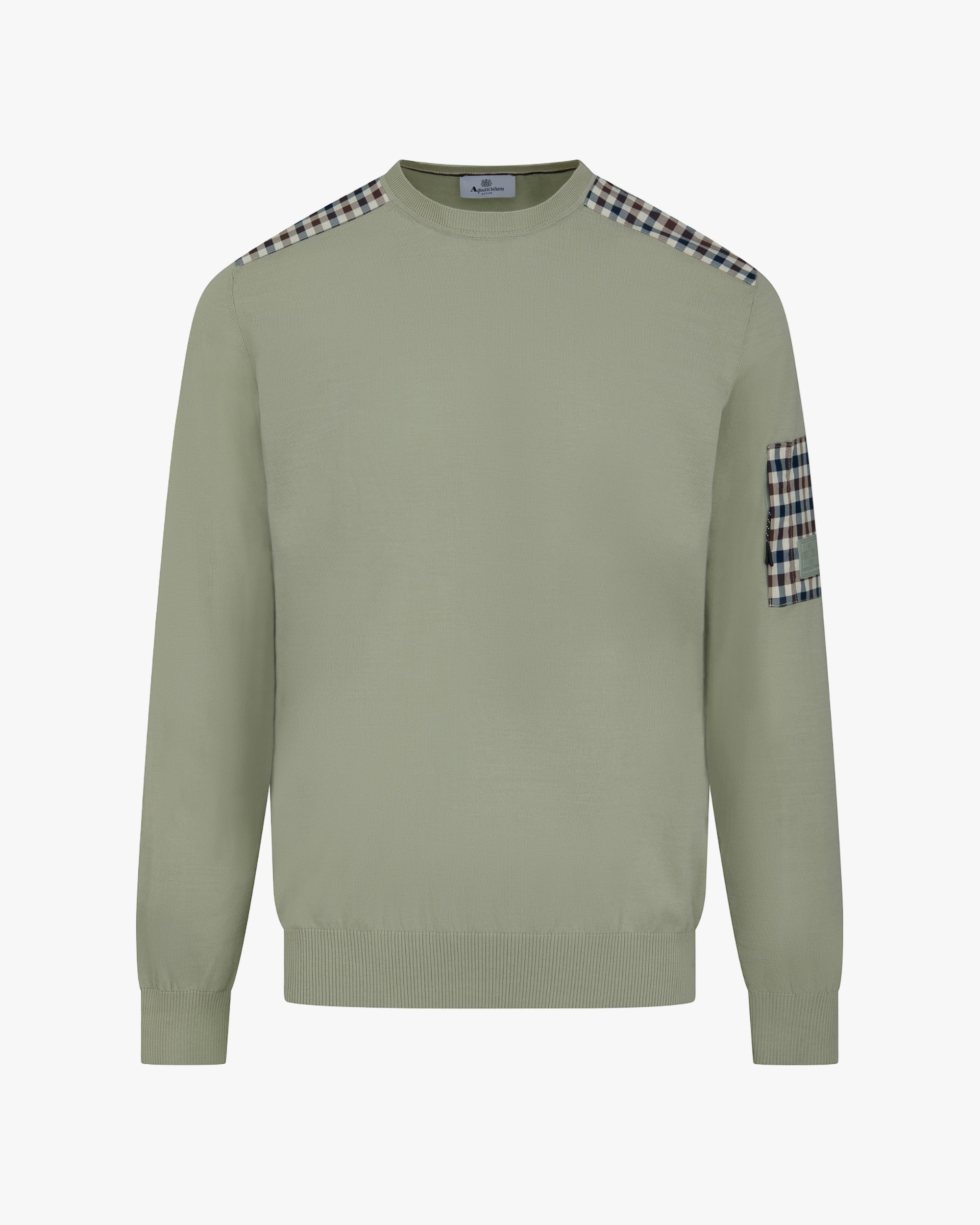 Maglia Aquascutum Active LAMINA POCKET CREWNECK