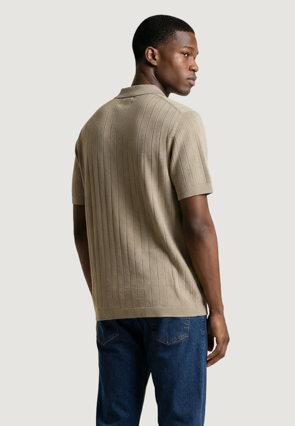 Short-sleeved yarn jersey Armani Exchange KNIT POLO