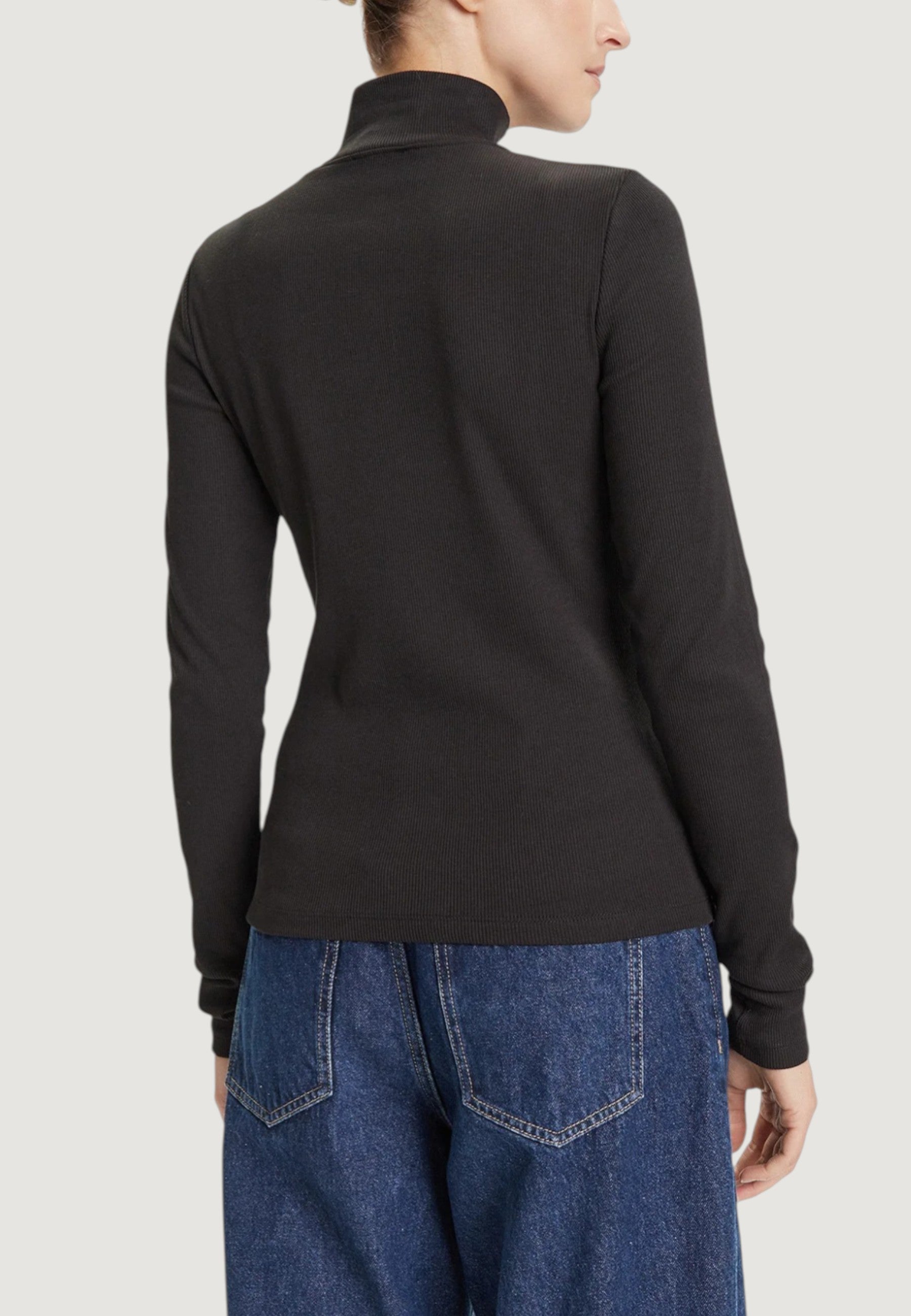 Jersey Calvin Klein Jeans LS WOVEN LABEL TURTL