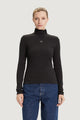 Maglia Calvin Klein Jeans LS WOVEN LABEL TURTL