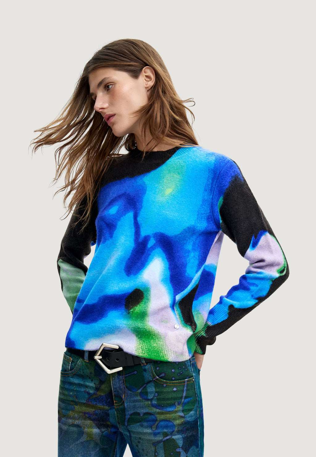 Maglia Desigual JERS_CLOUDS_LACROIX