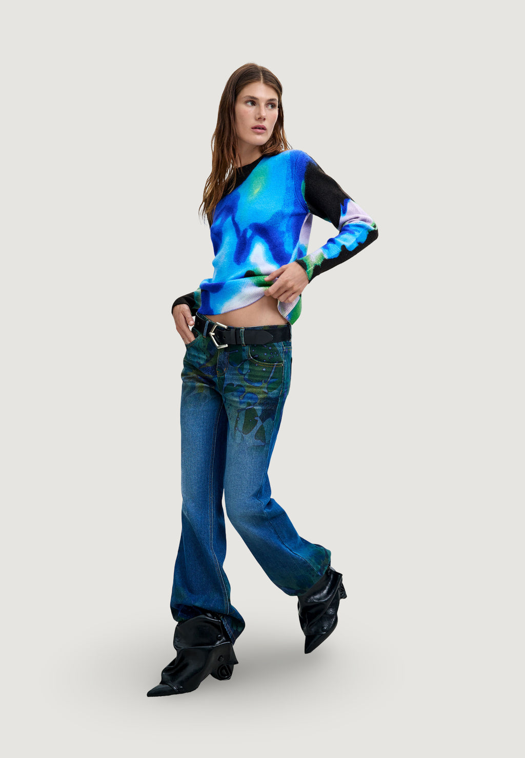 Maglia Desigual JERS_CLOUDS_LACROIX
