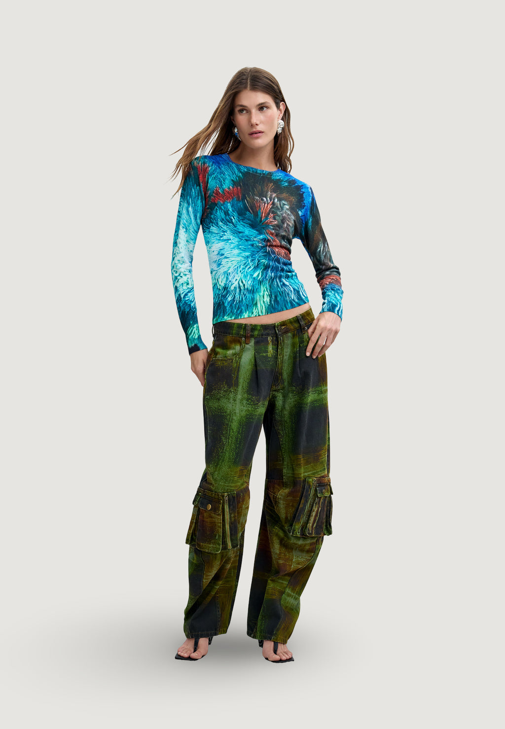Maglia Desigual JERS_POMPOM_LACROIX