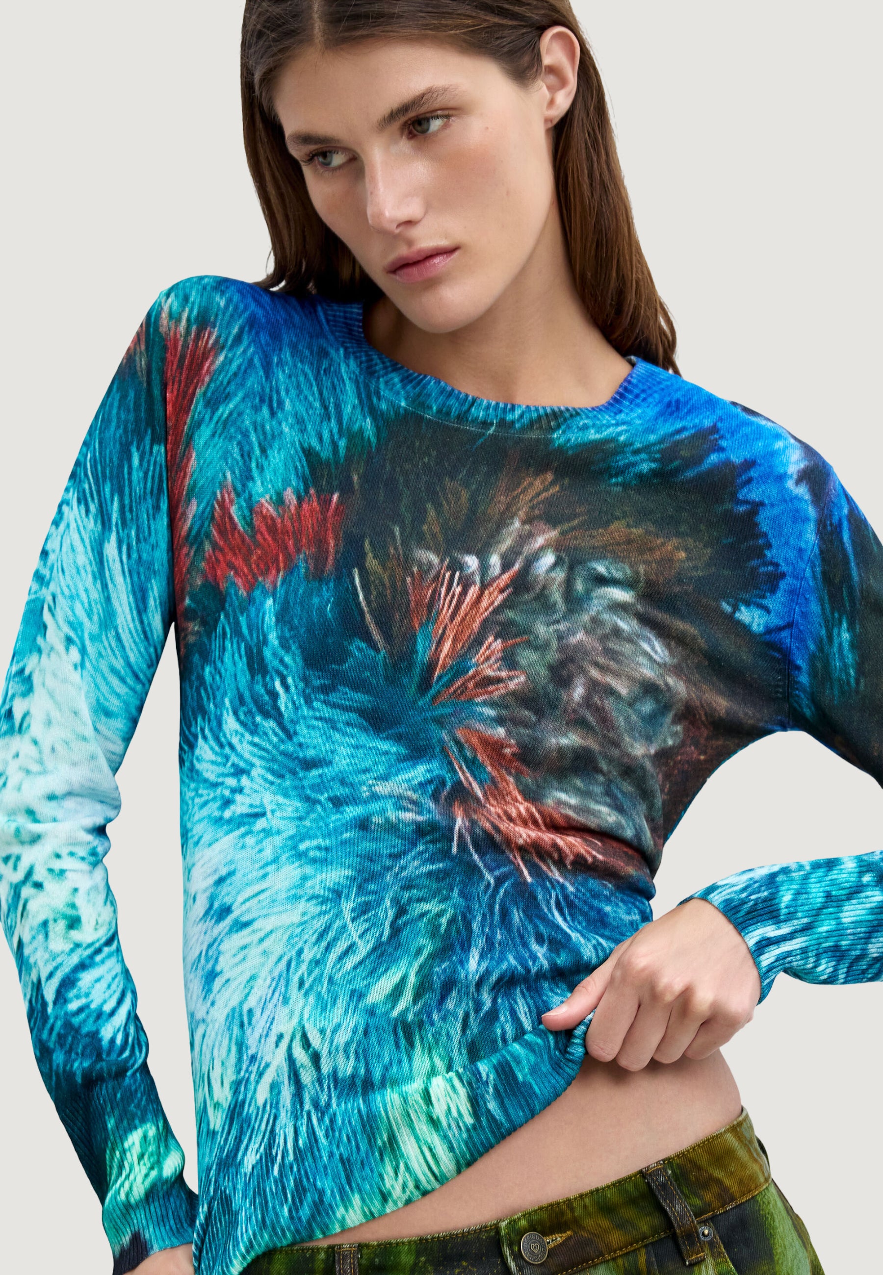 Maglia Desigual JERS_POMPOM_LACROIX