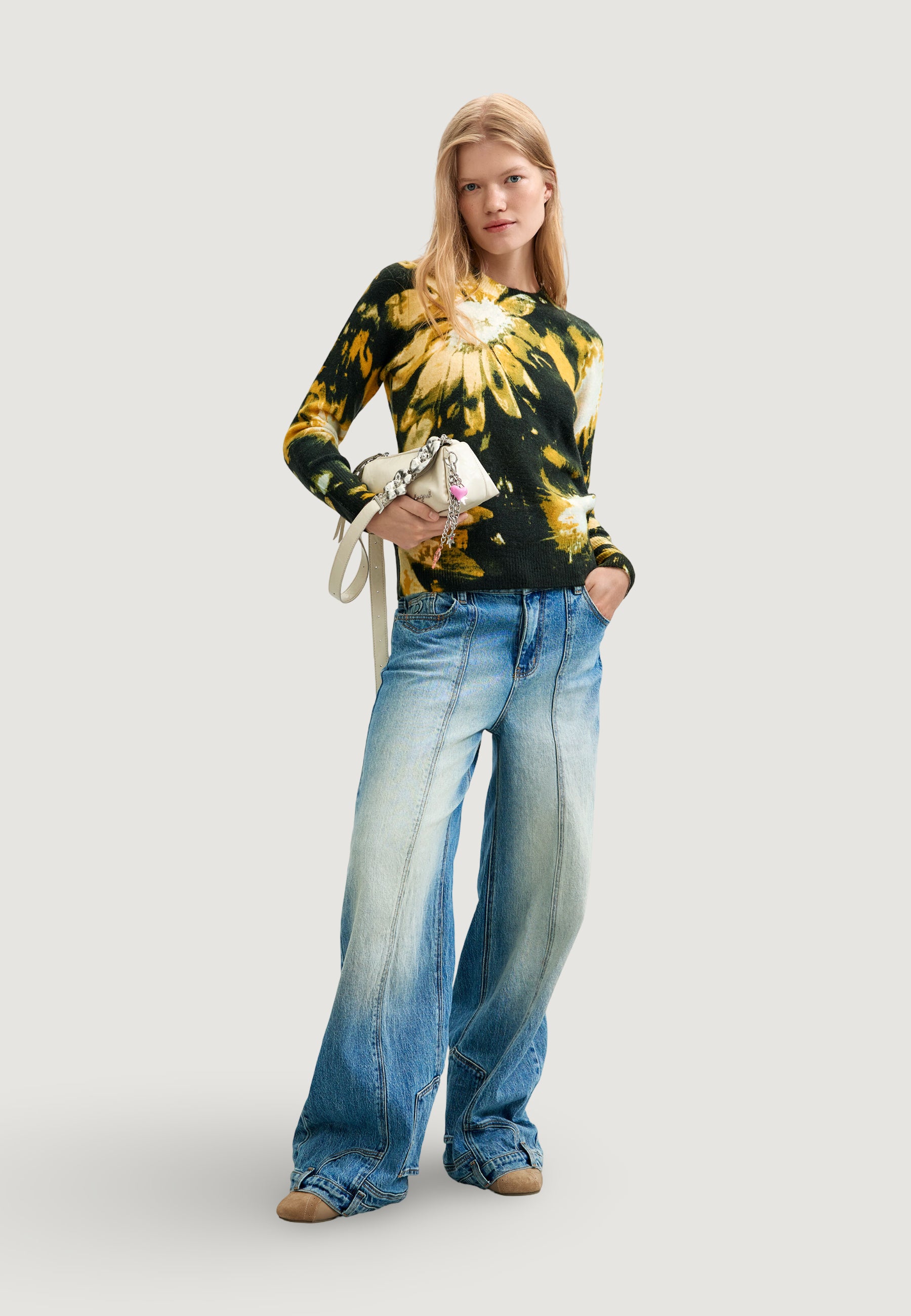 Jersey Desigual JERS_DARKBOTANIC