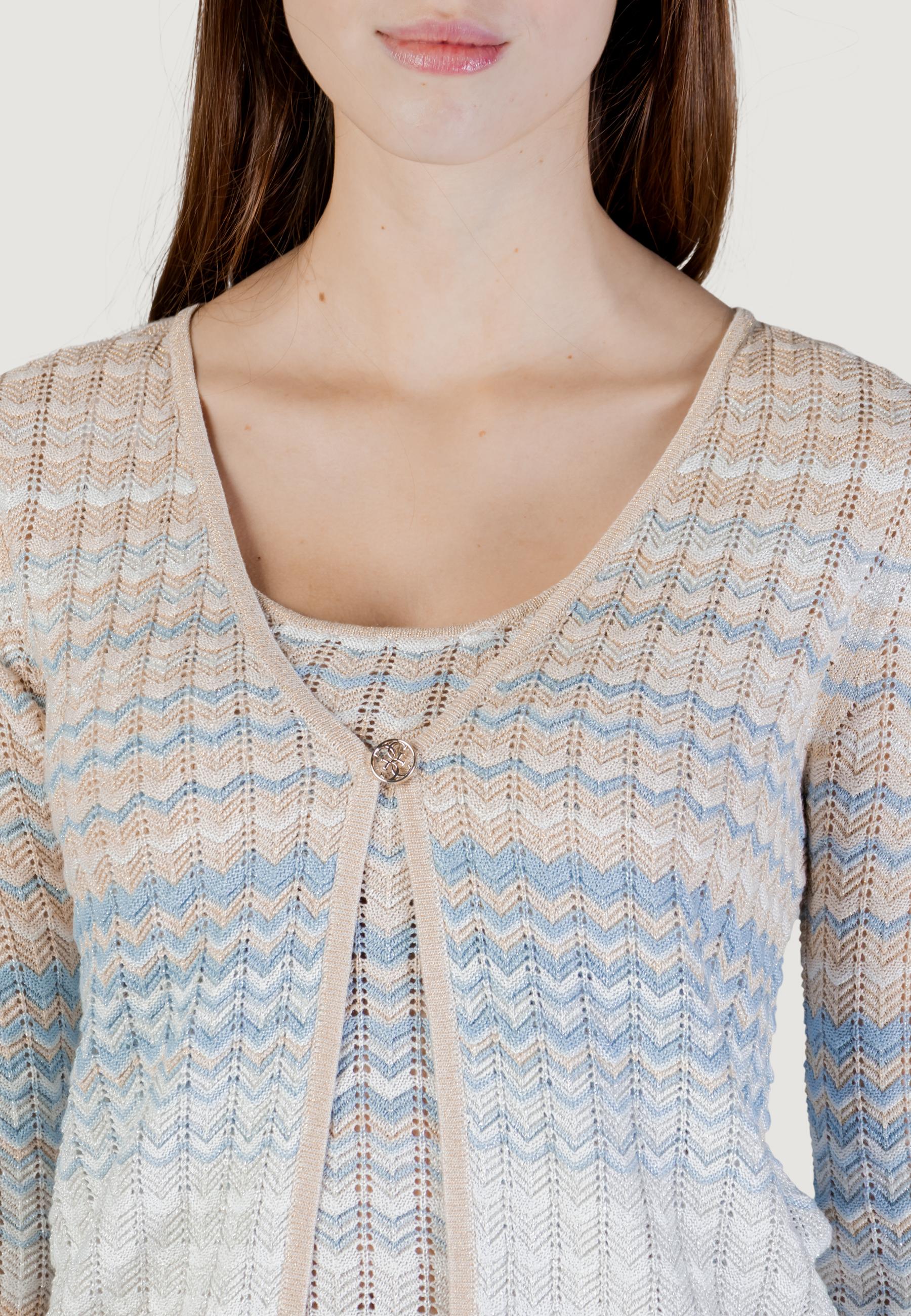 Maglia Guess LS ROSALYN COVER SHOULDER SWTR