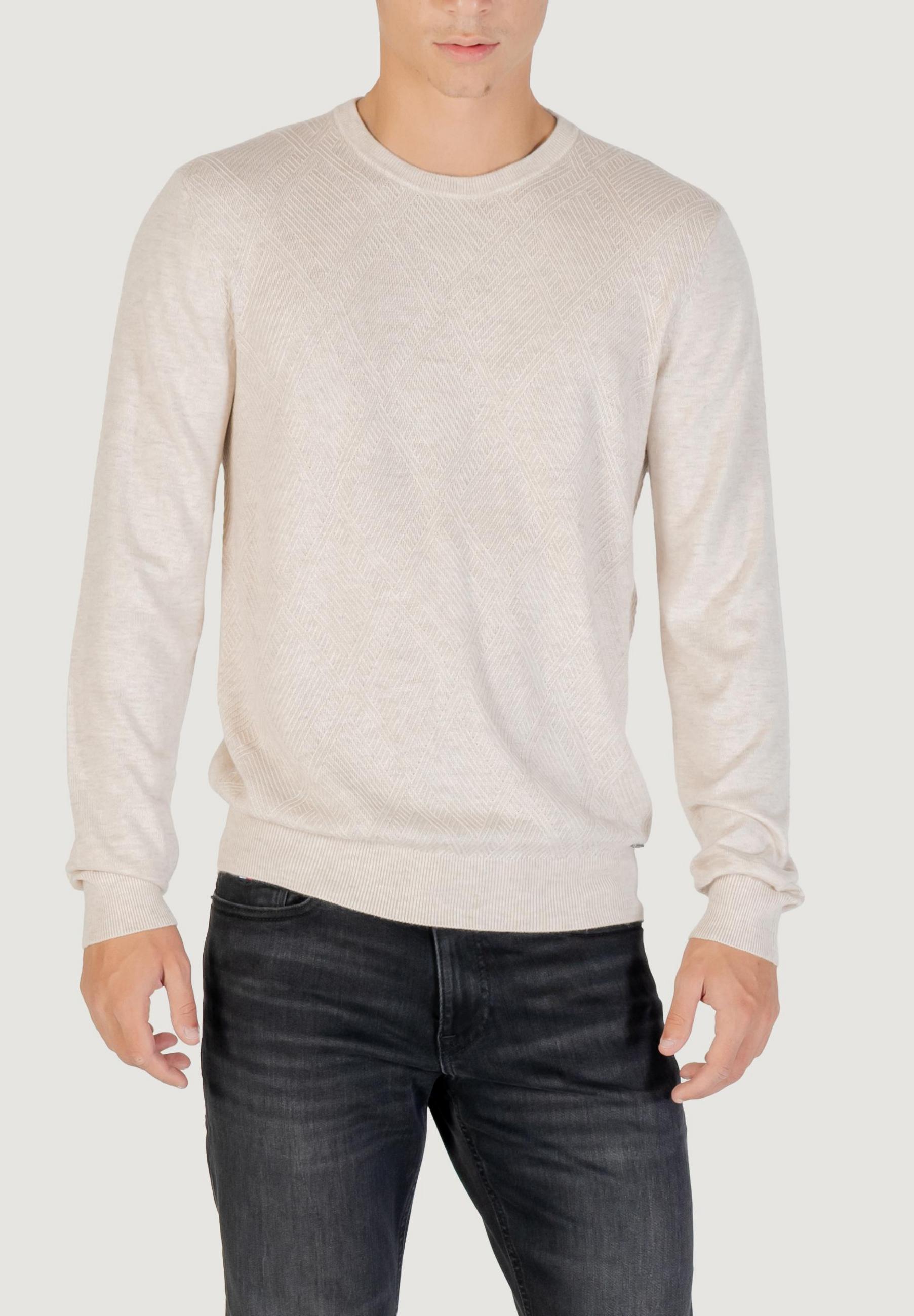 Maglia Guess JAMAAR CN STITCHED SWTR