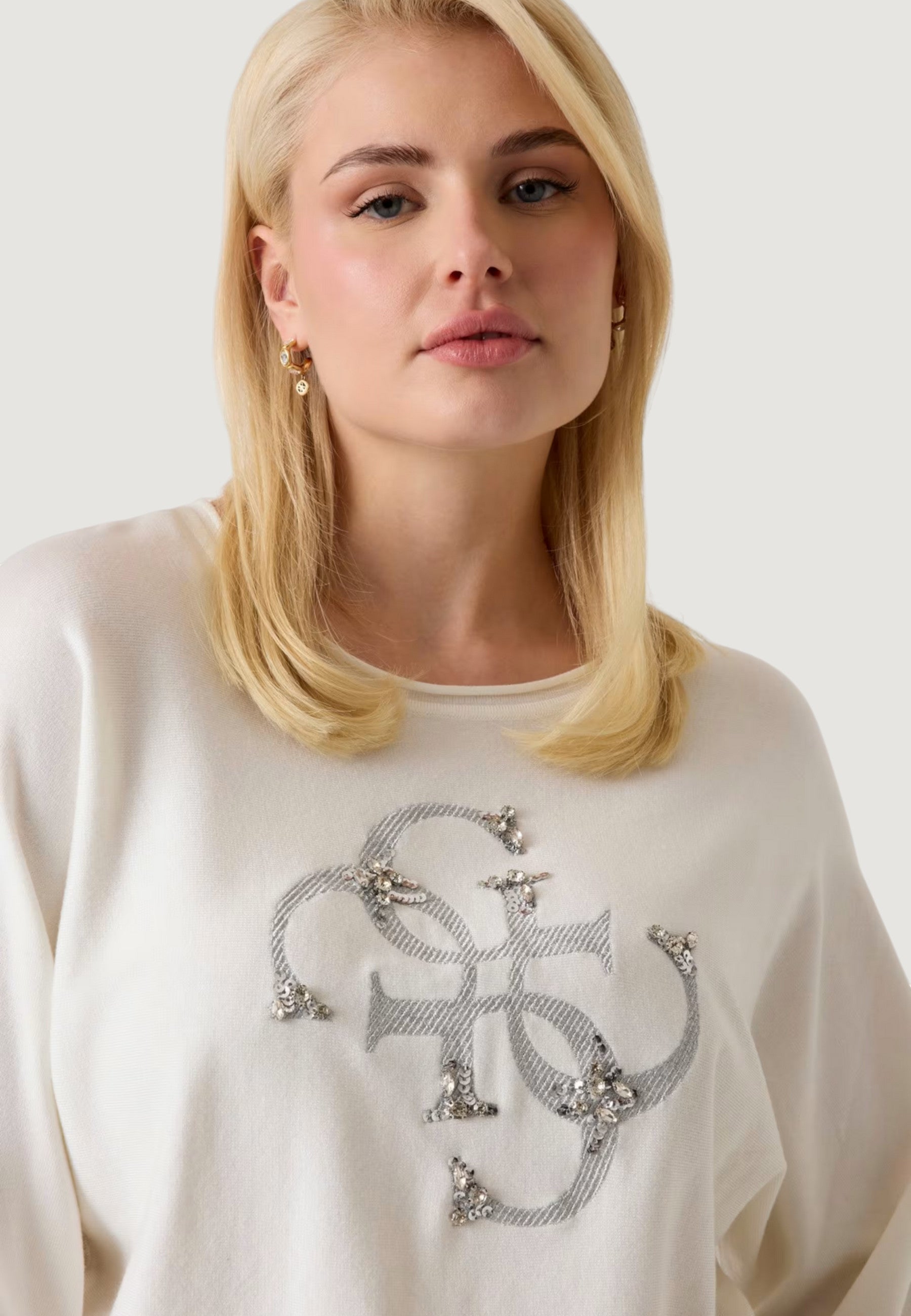 Maglia Guess BAT SLEEVE GEMMA LOG