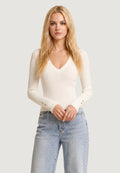 Maglia Guess LS VN ELLIE SWTR