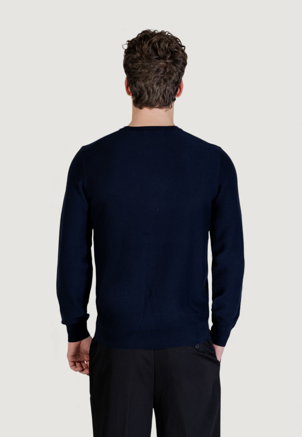 Maglia Guess KARIM CN PIQUET STITCH SWTR