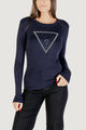 Maglia Guess LS CN KIARA TRIANGLE LOGO SWTR